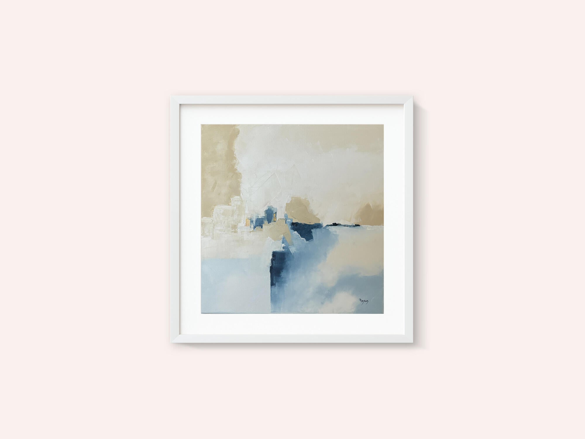 Abstract Coastal Calm