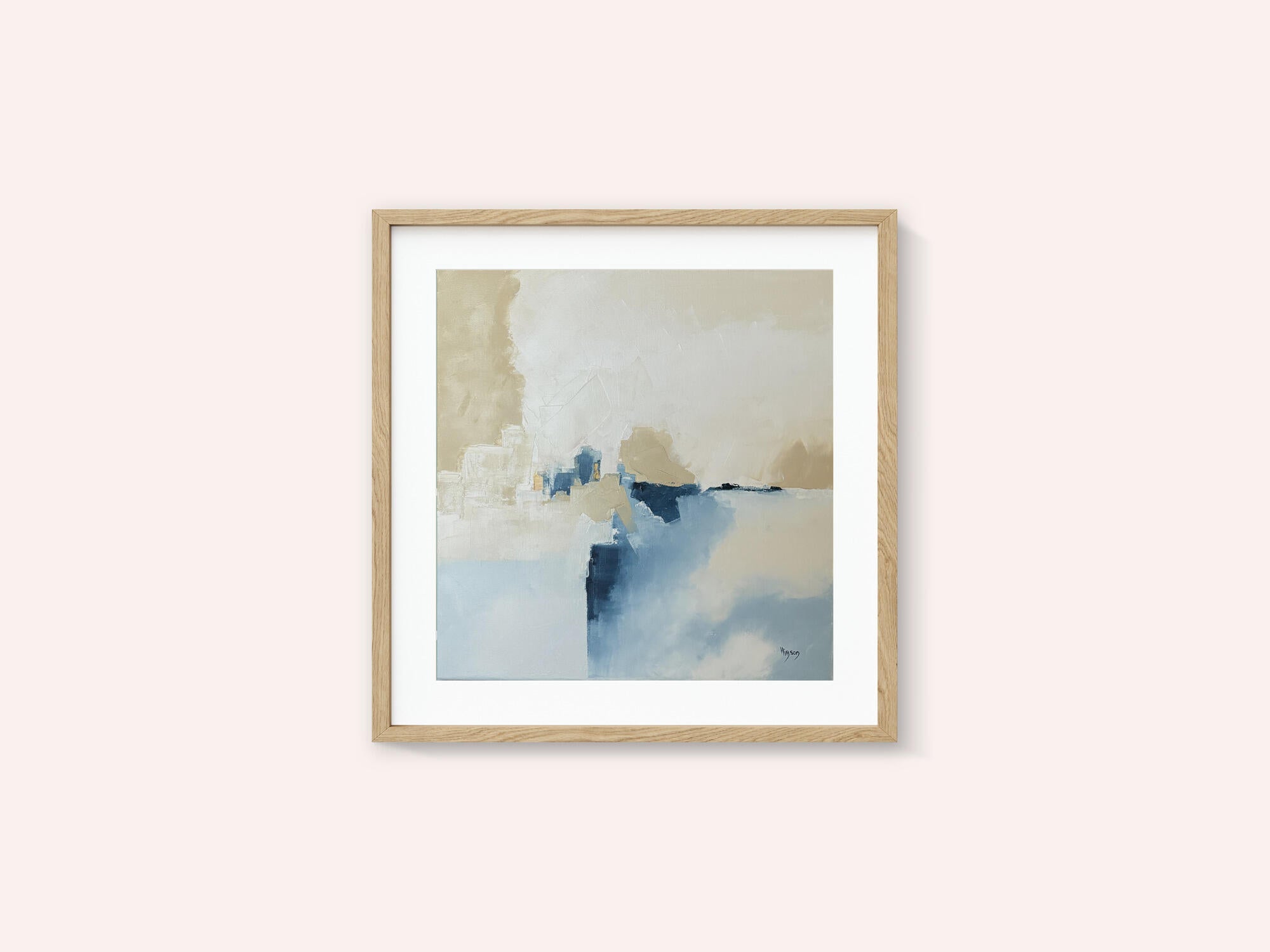 Abstract Coastal Calm