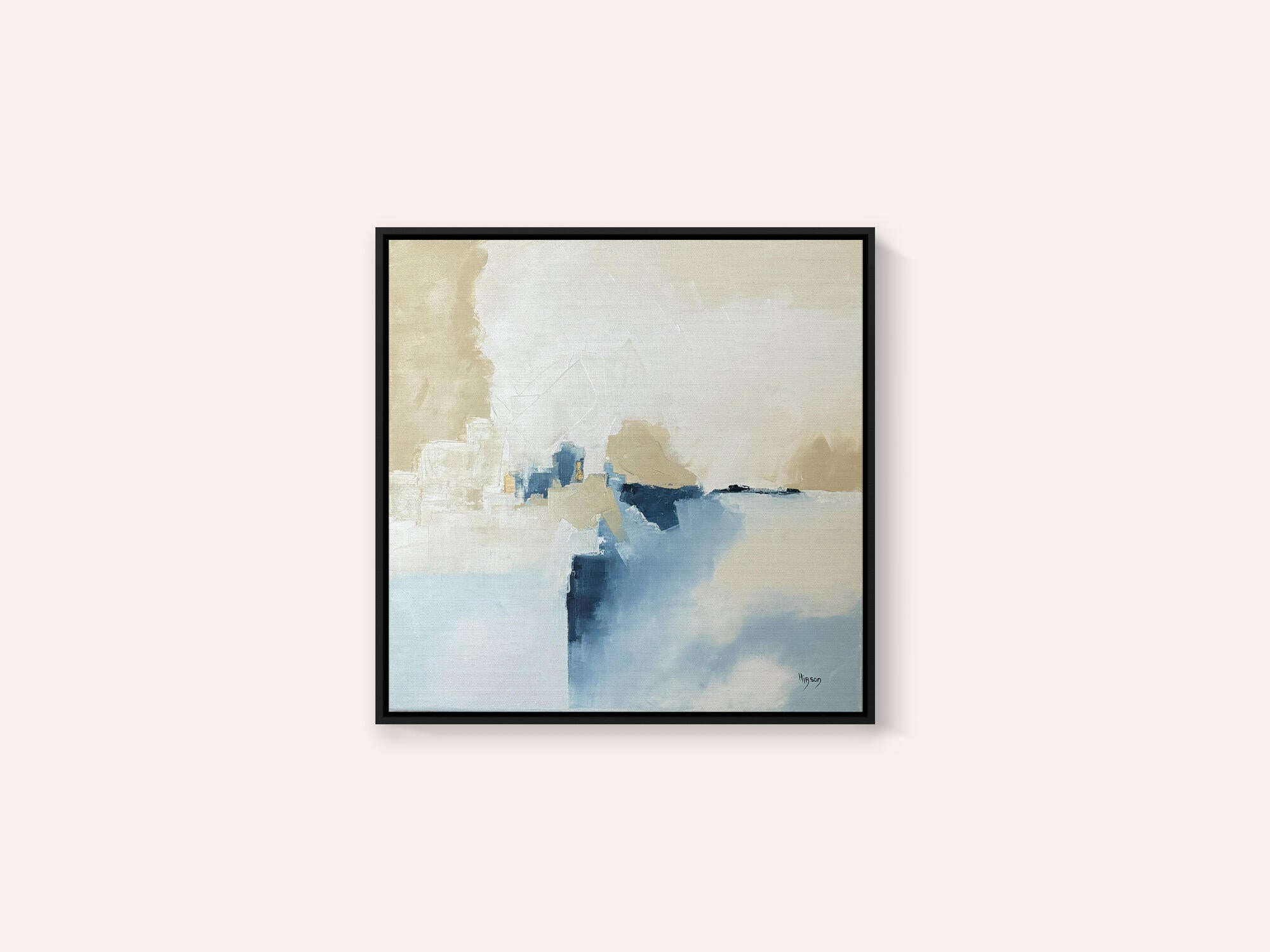 Abstract Coastal Calm