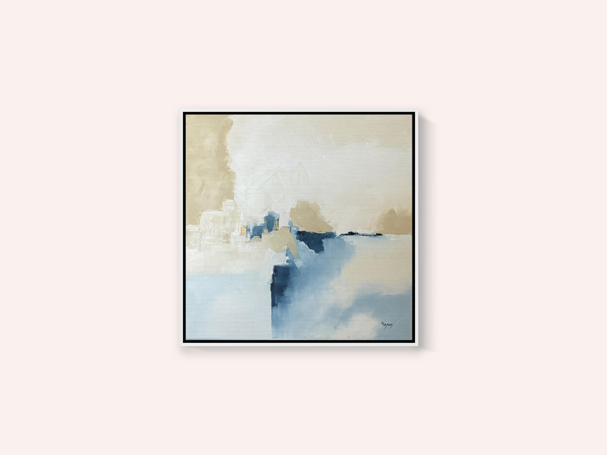 Abstract Coastal Calm