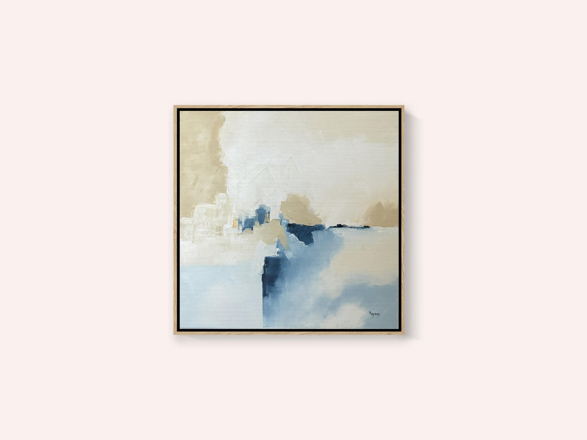 Abstract Coastal Calm