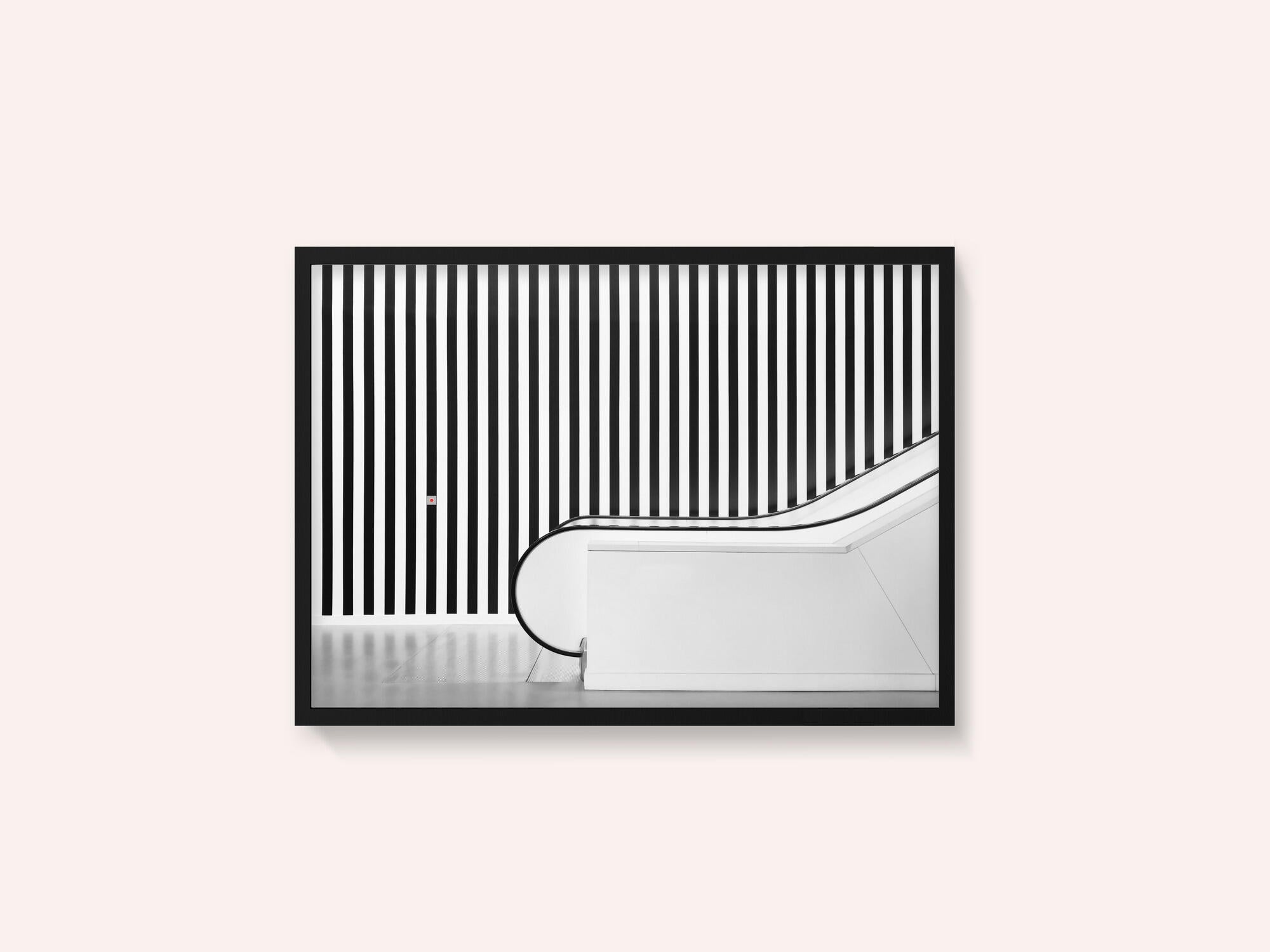 Vertical Stripes Escalator