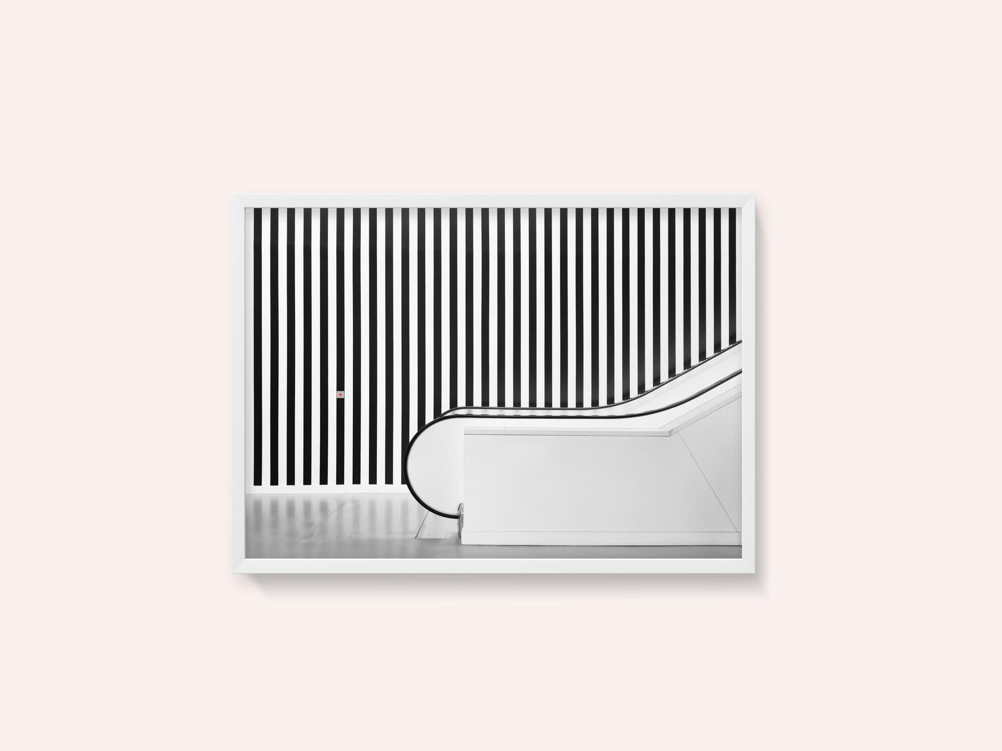 Vertical Stripes Escalator