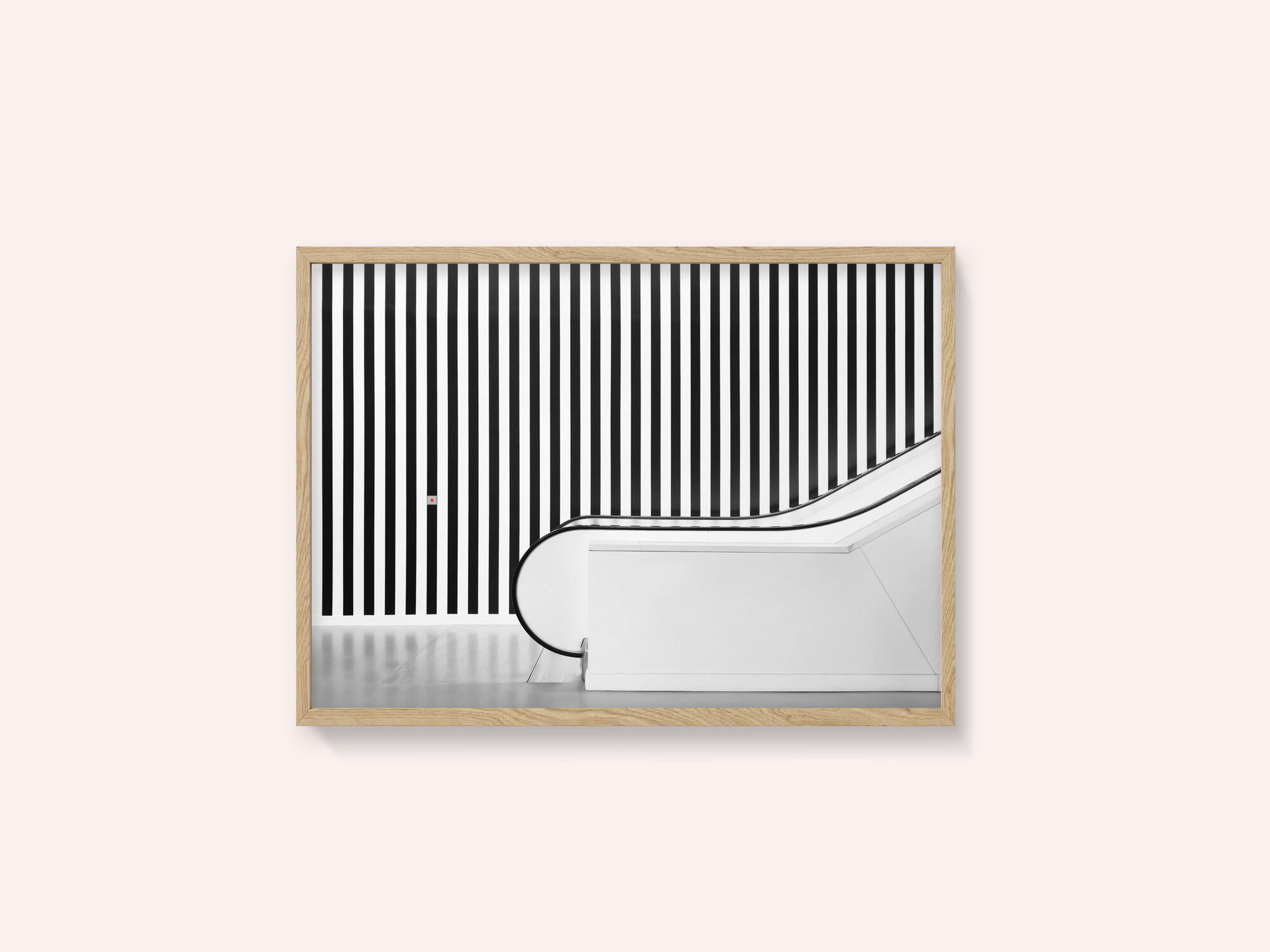 Vertical Stripes Escalator