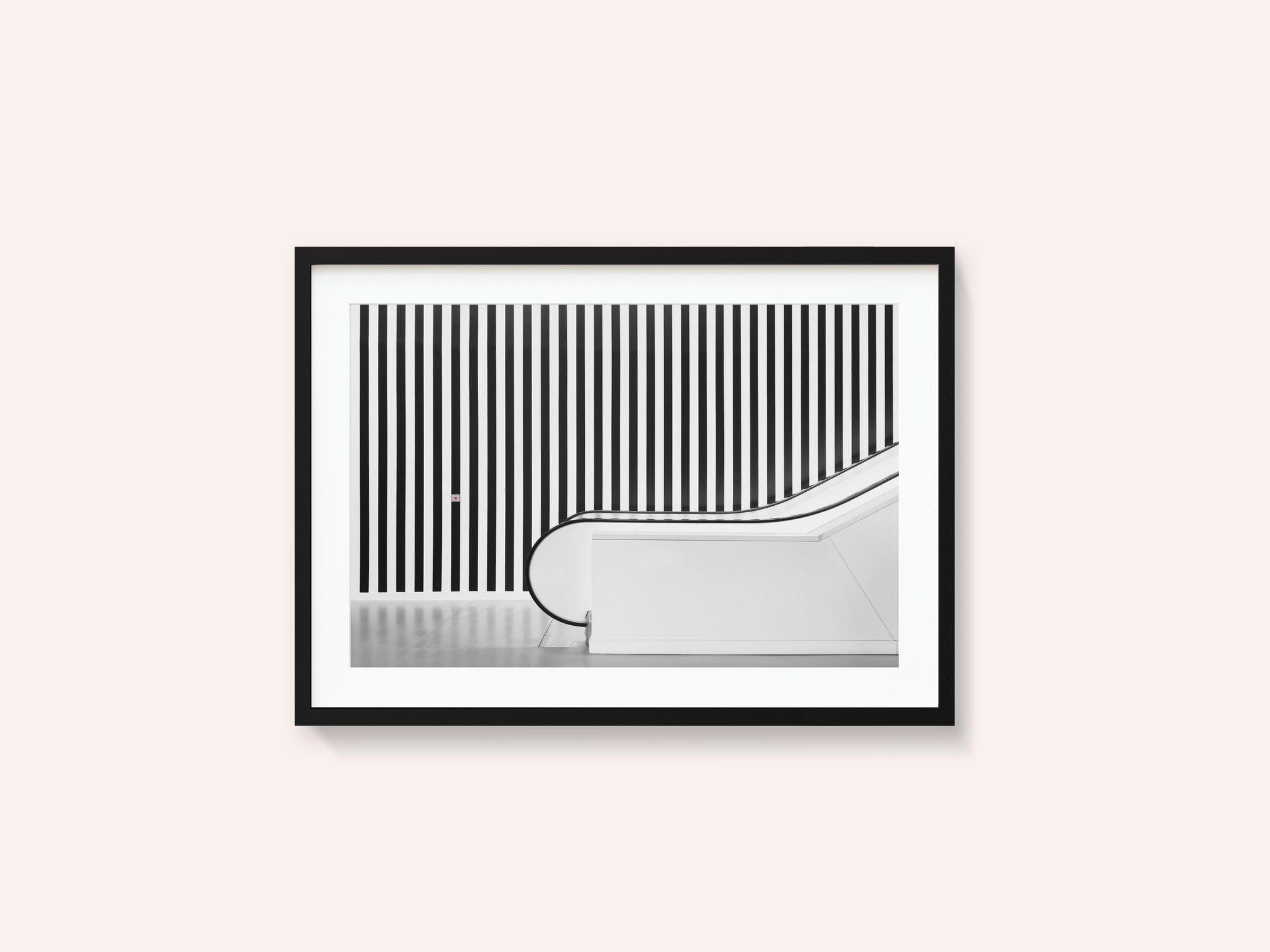 Vertical Stripes Escalator