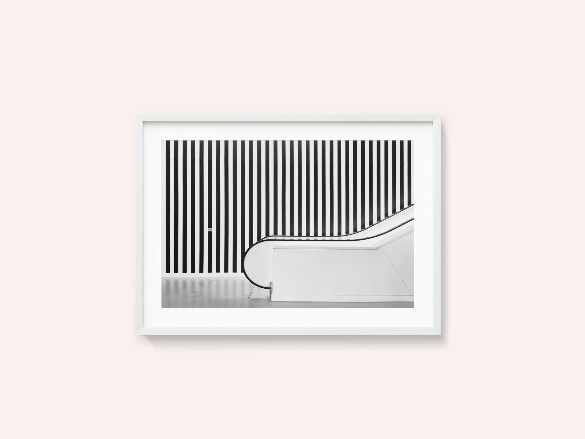 Vertical Stripes Escalator