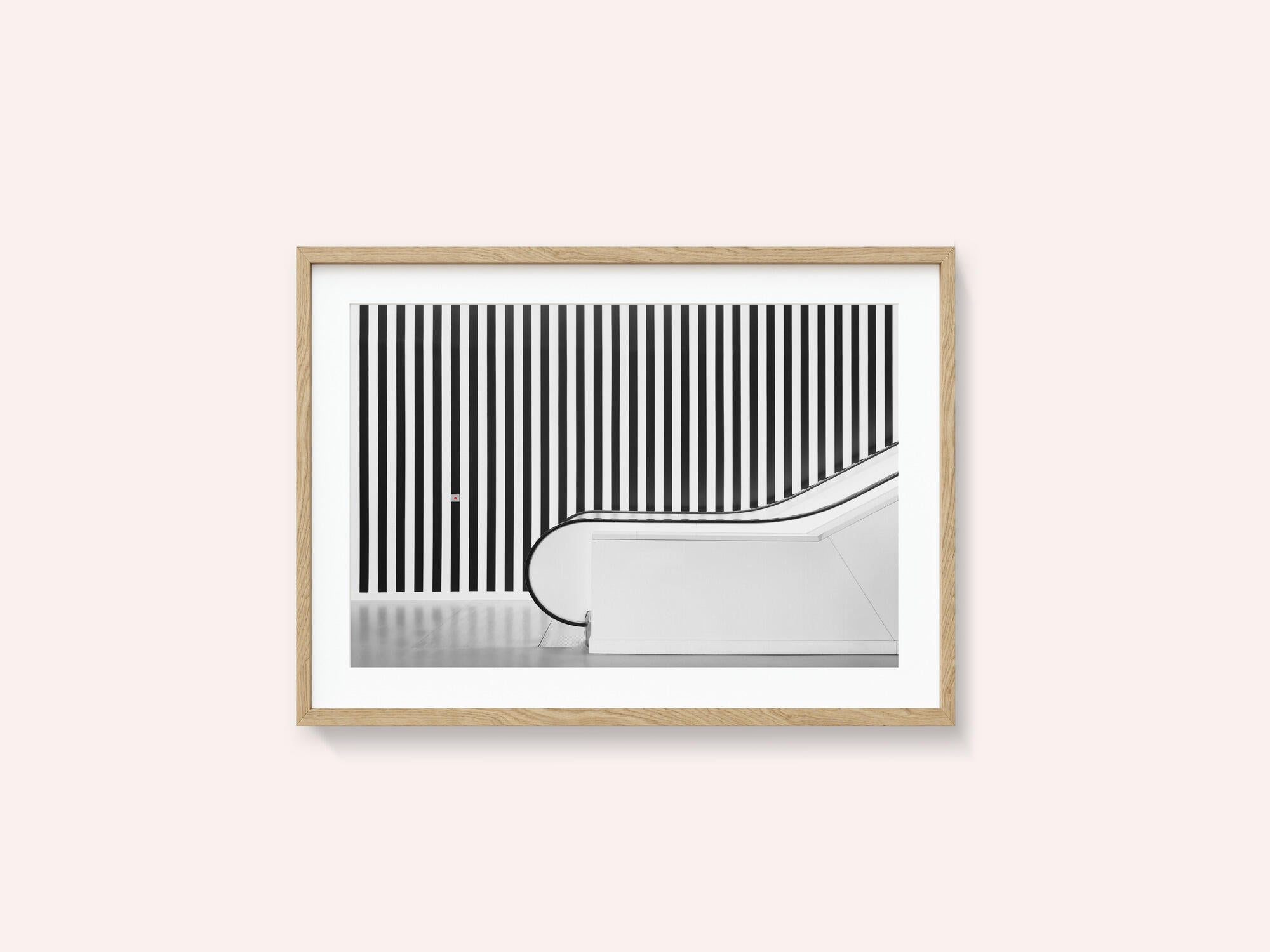 Vertical Stripes Escalator