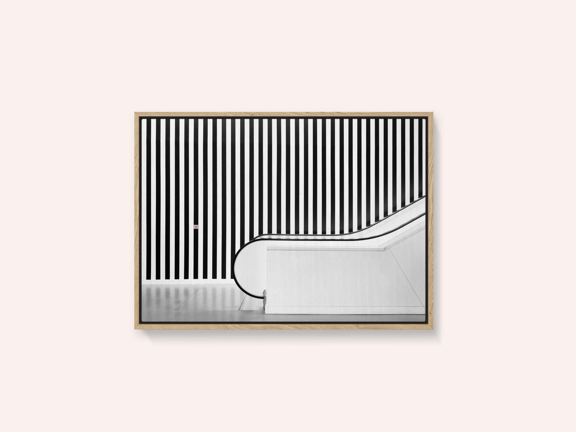 Vertical Stripes Escalator