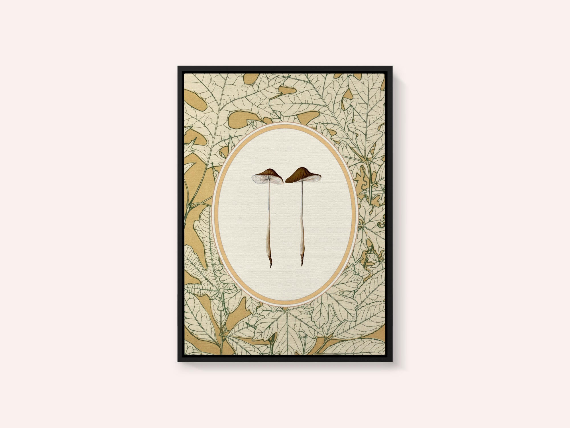 Delicate Woodland Mushrooms