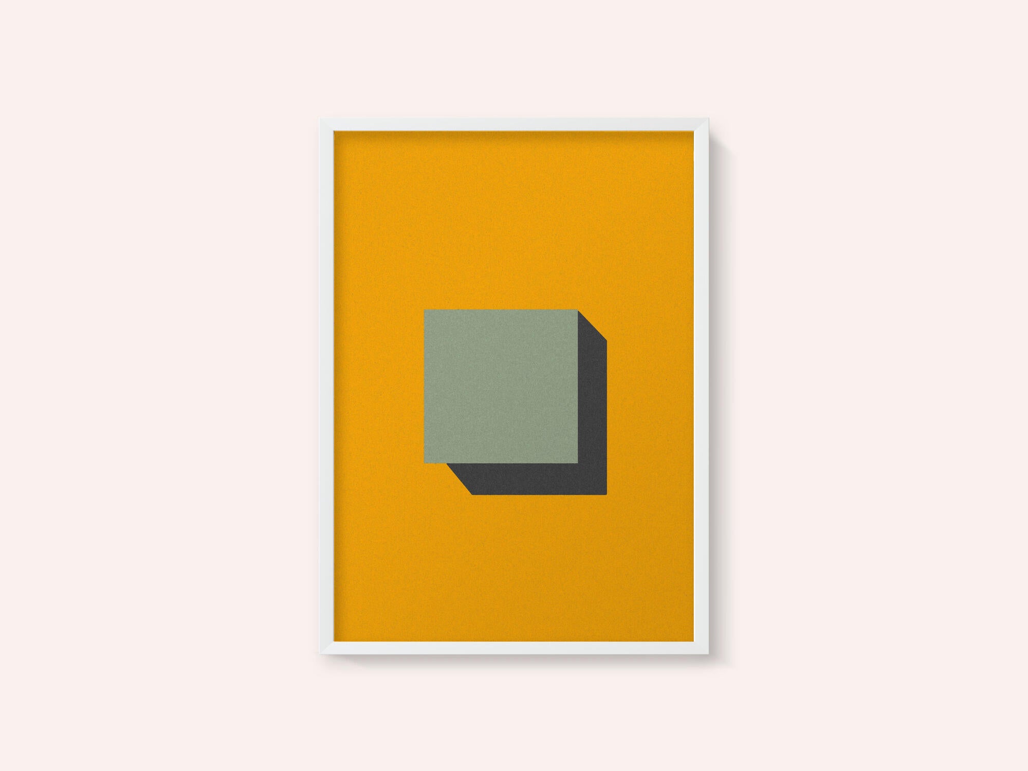 Orange Geometric Shadow
