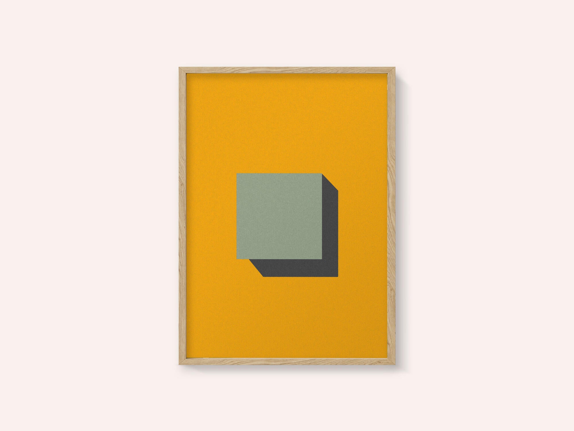 Orange Geometric Shadow
