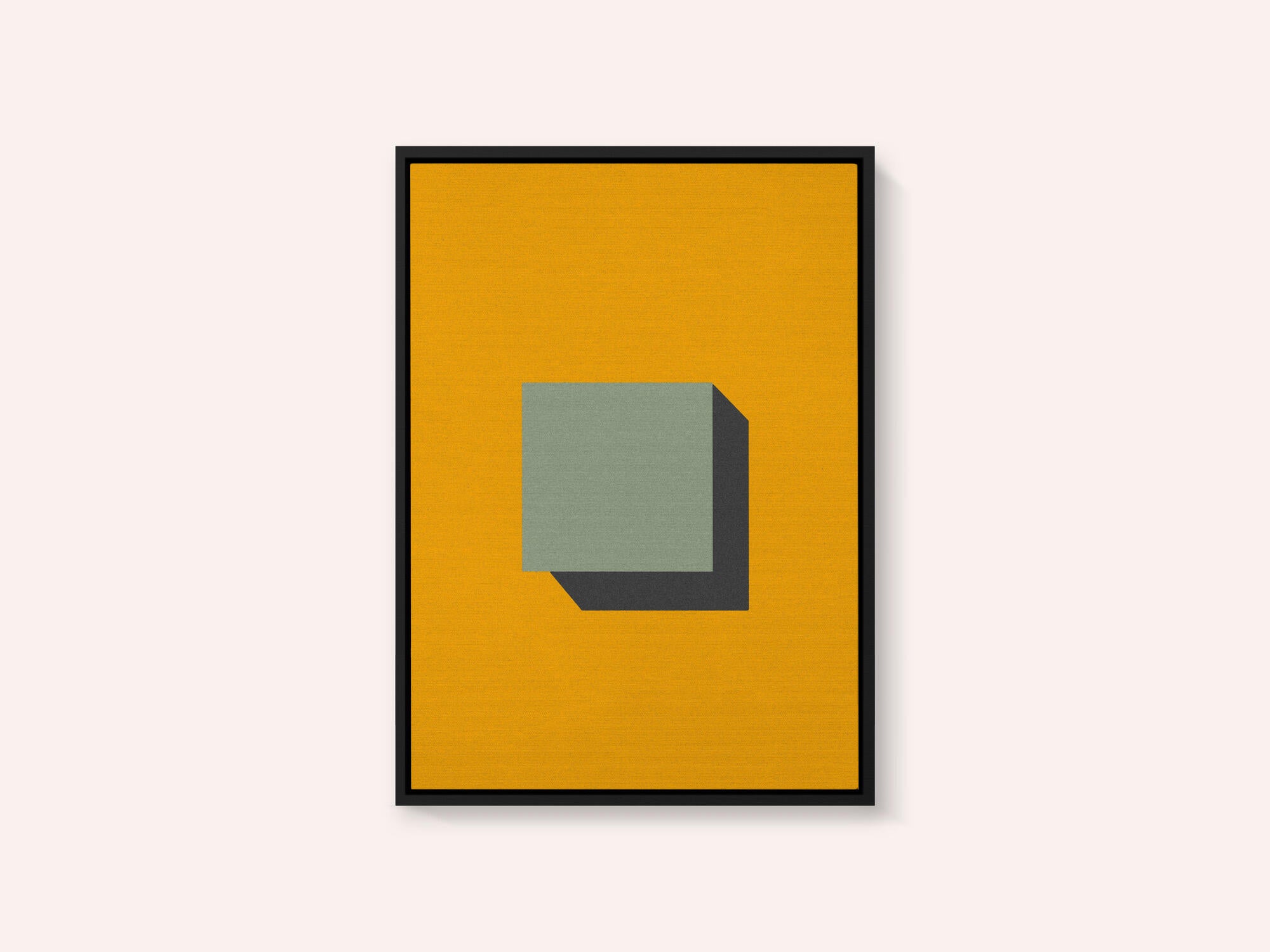 Orange Geometric Shadow