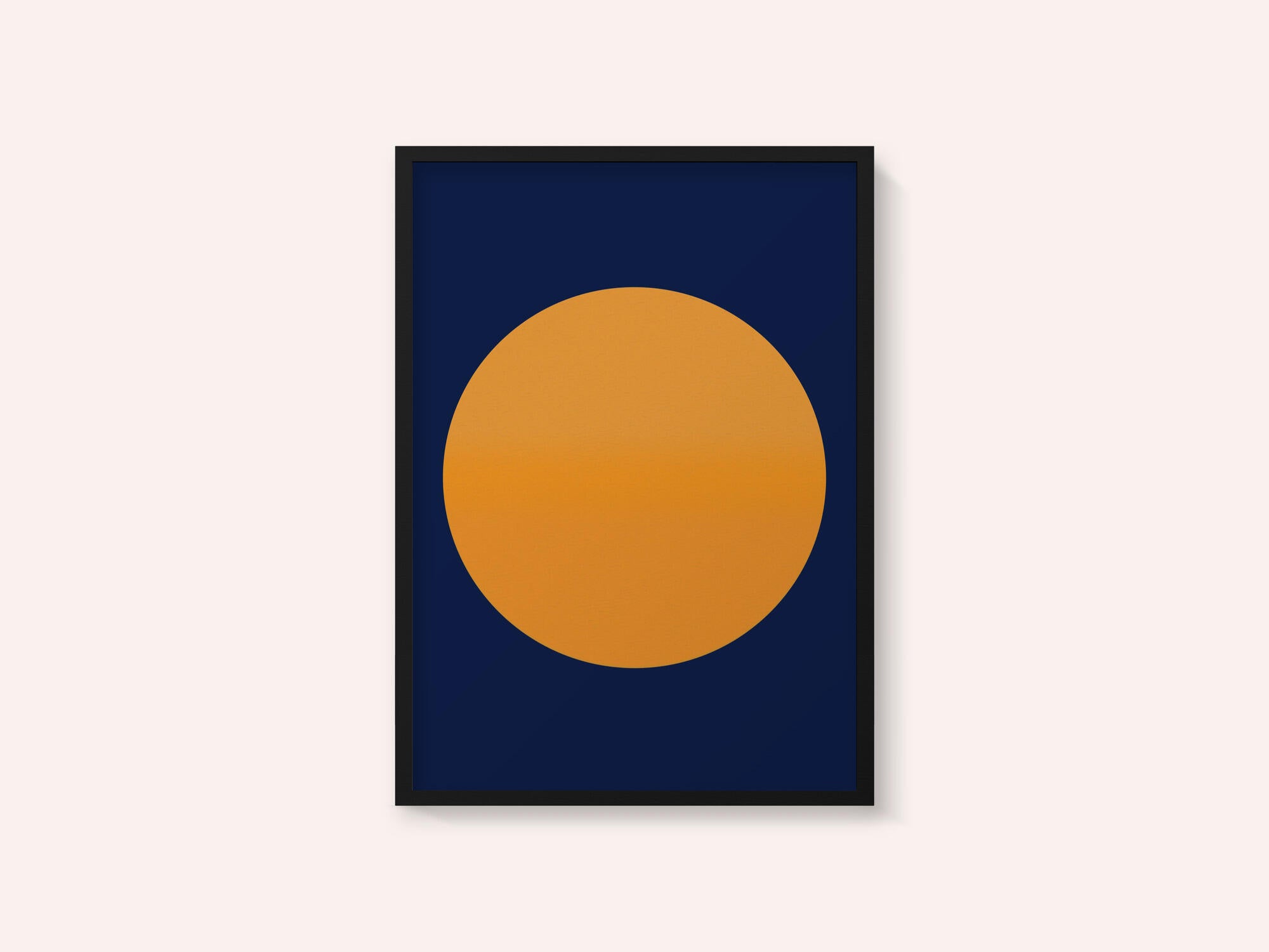 Golden Orb Blue Sky