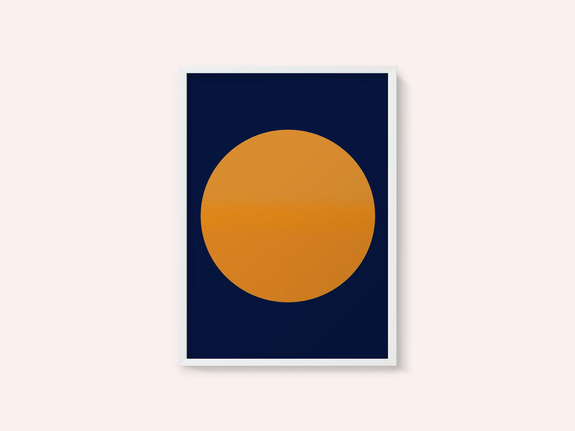 Golden Orb Blue Sky