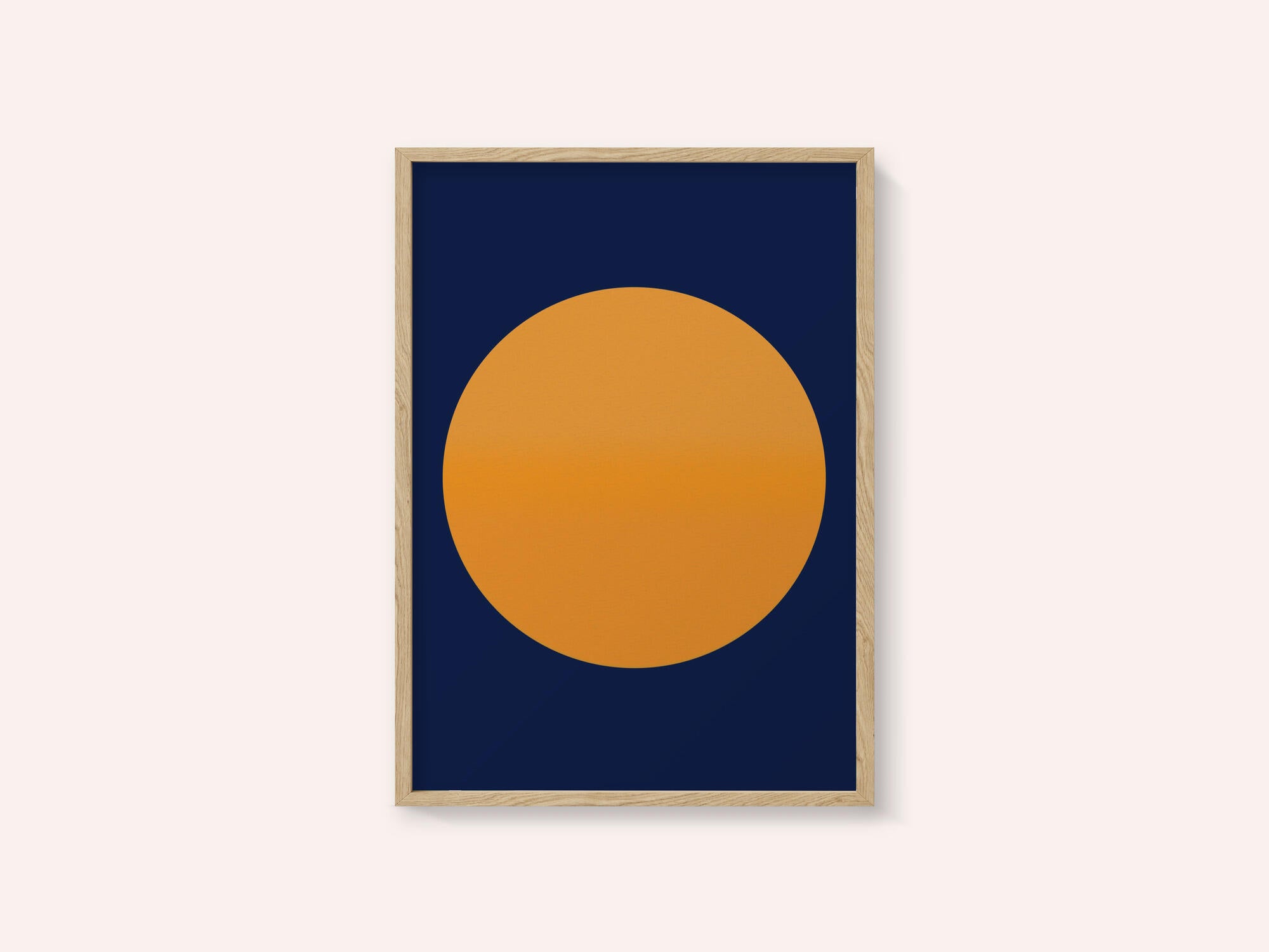 Golden Orb Blue Sky