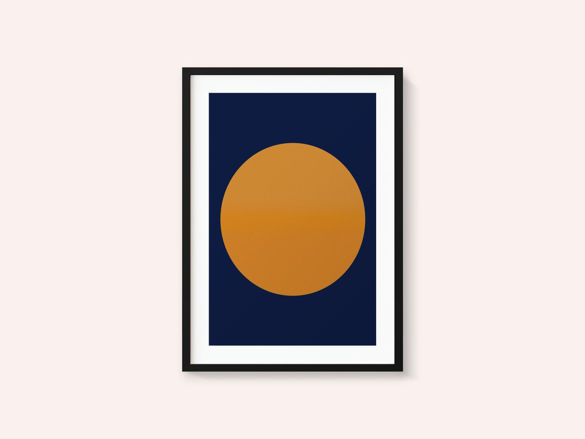 Golden Orb Blue Sky