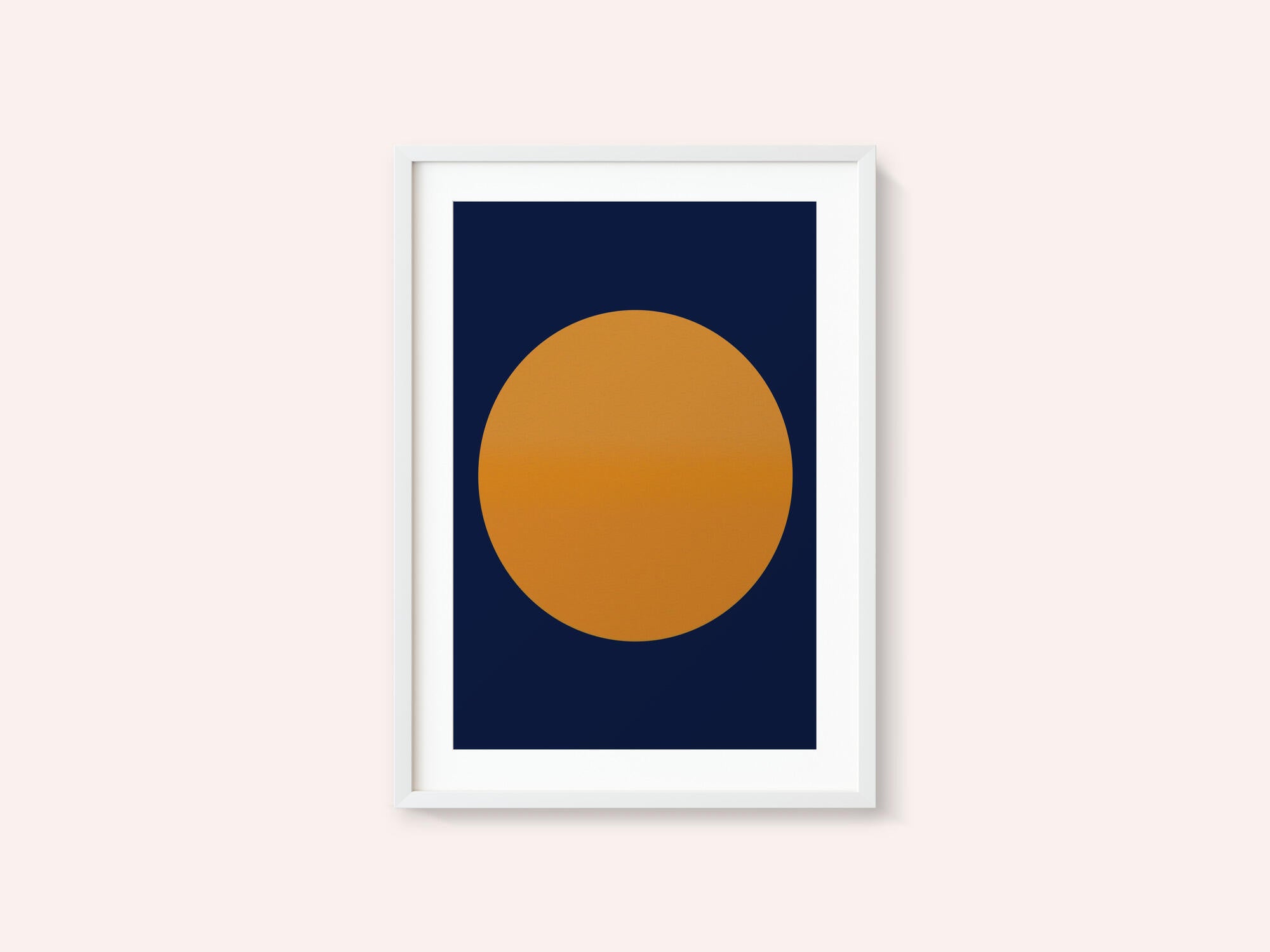 Golden Orb Blue Sky