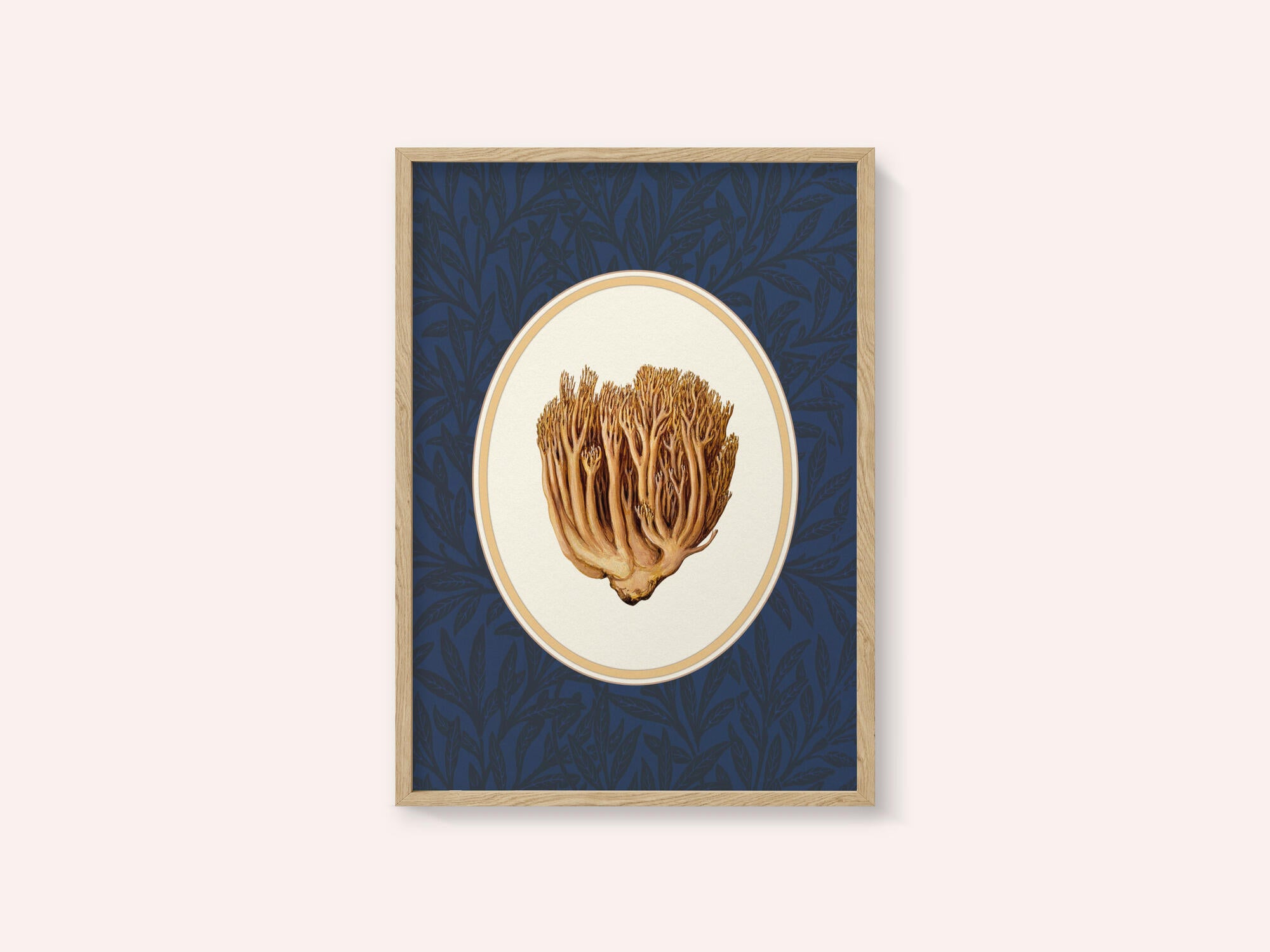 Coral Mushroom Botanical