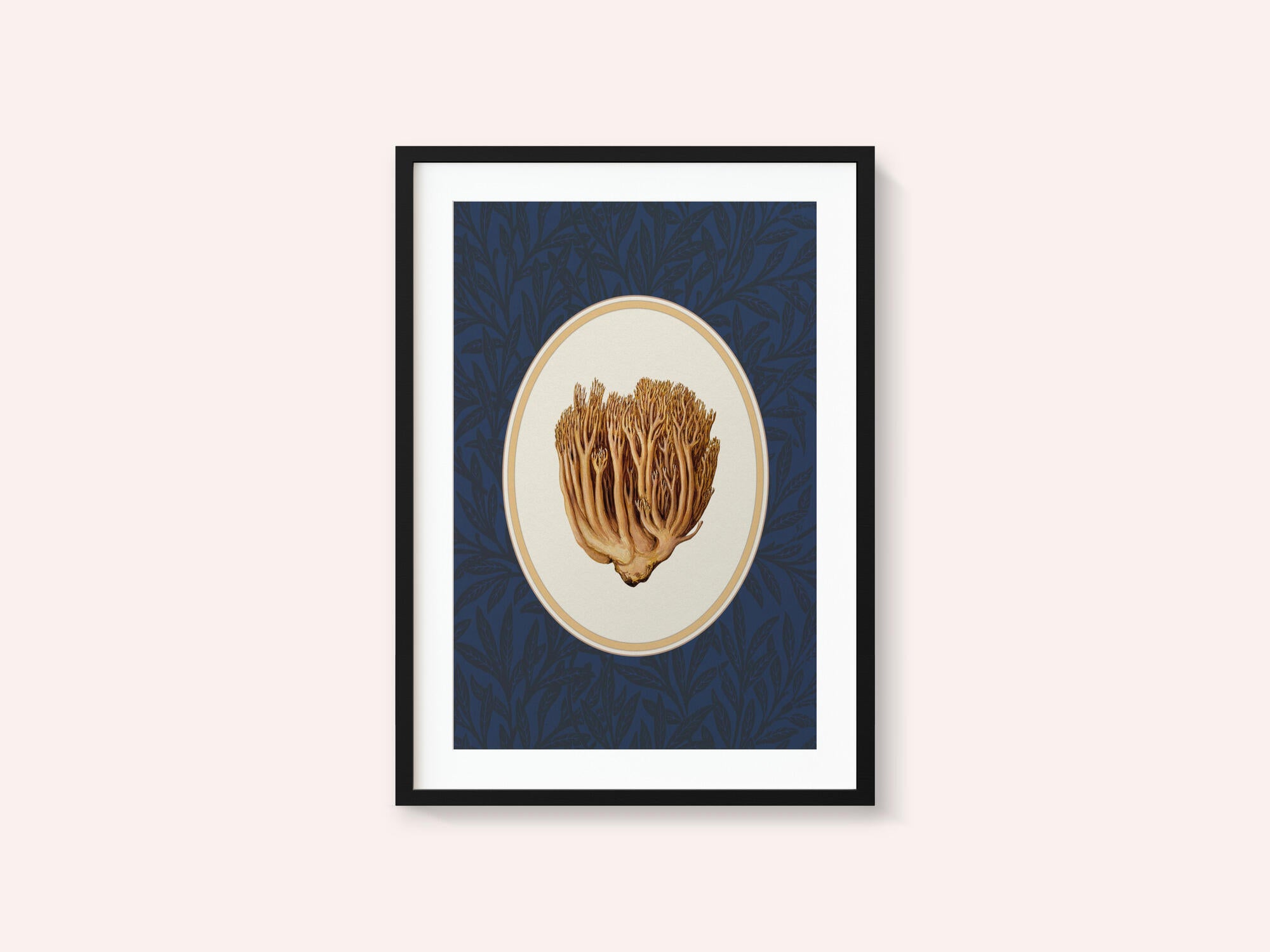 Coral Mushroom Botanical