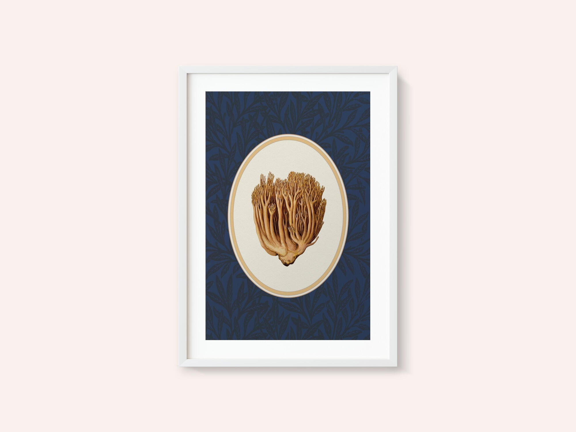 Coral Mushroom Botanical