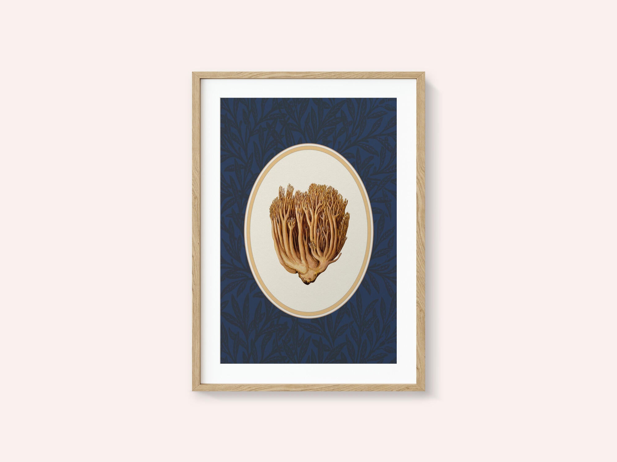 Coral Mushroom Botanical