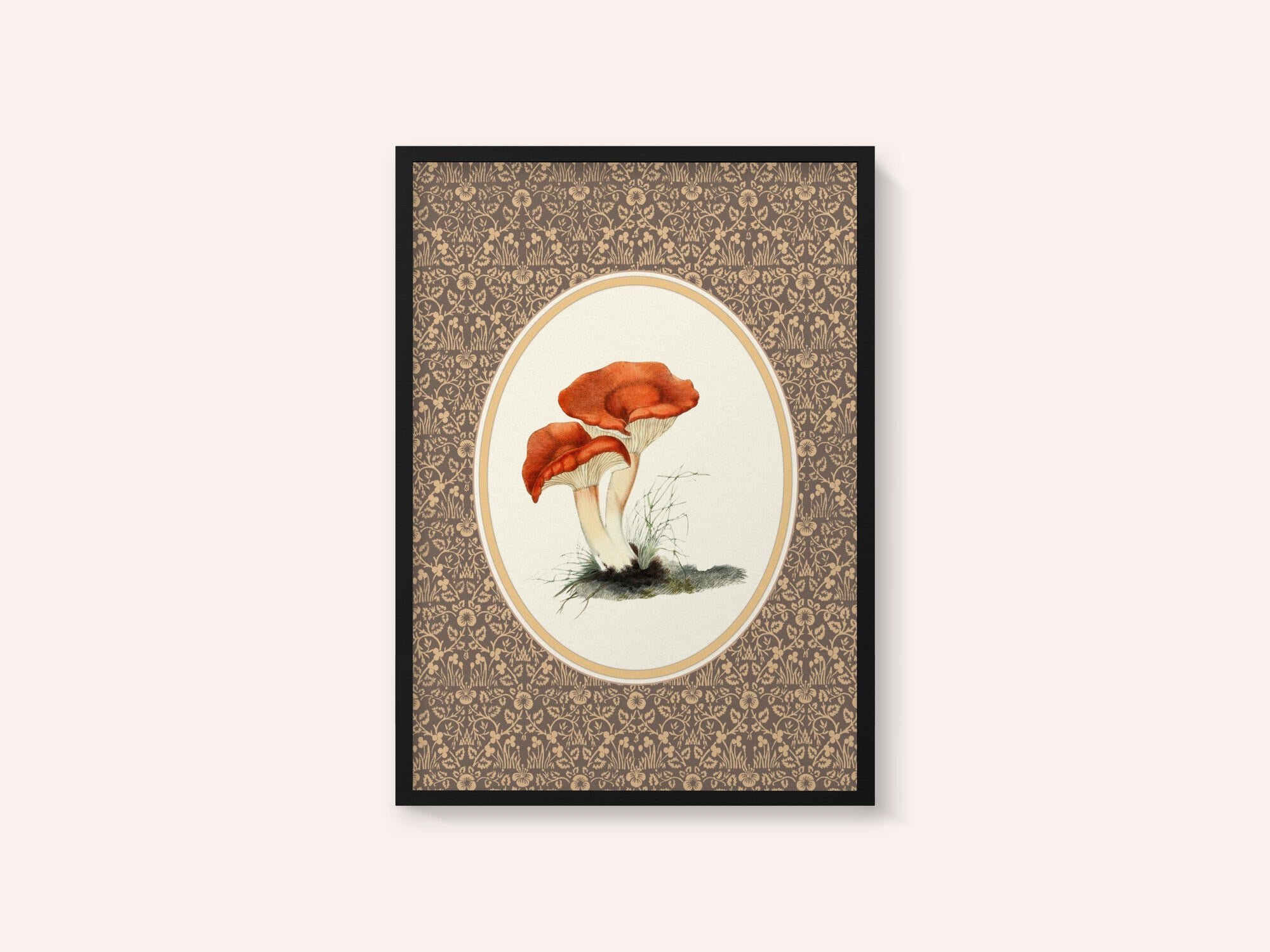 Vintage Mushroom Illustration