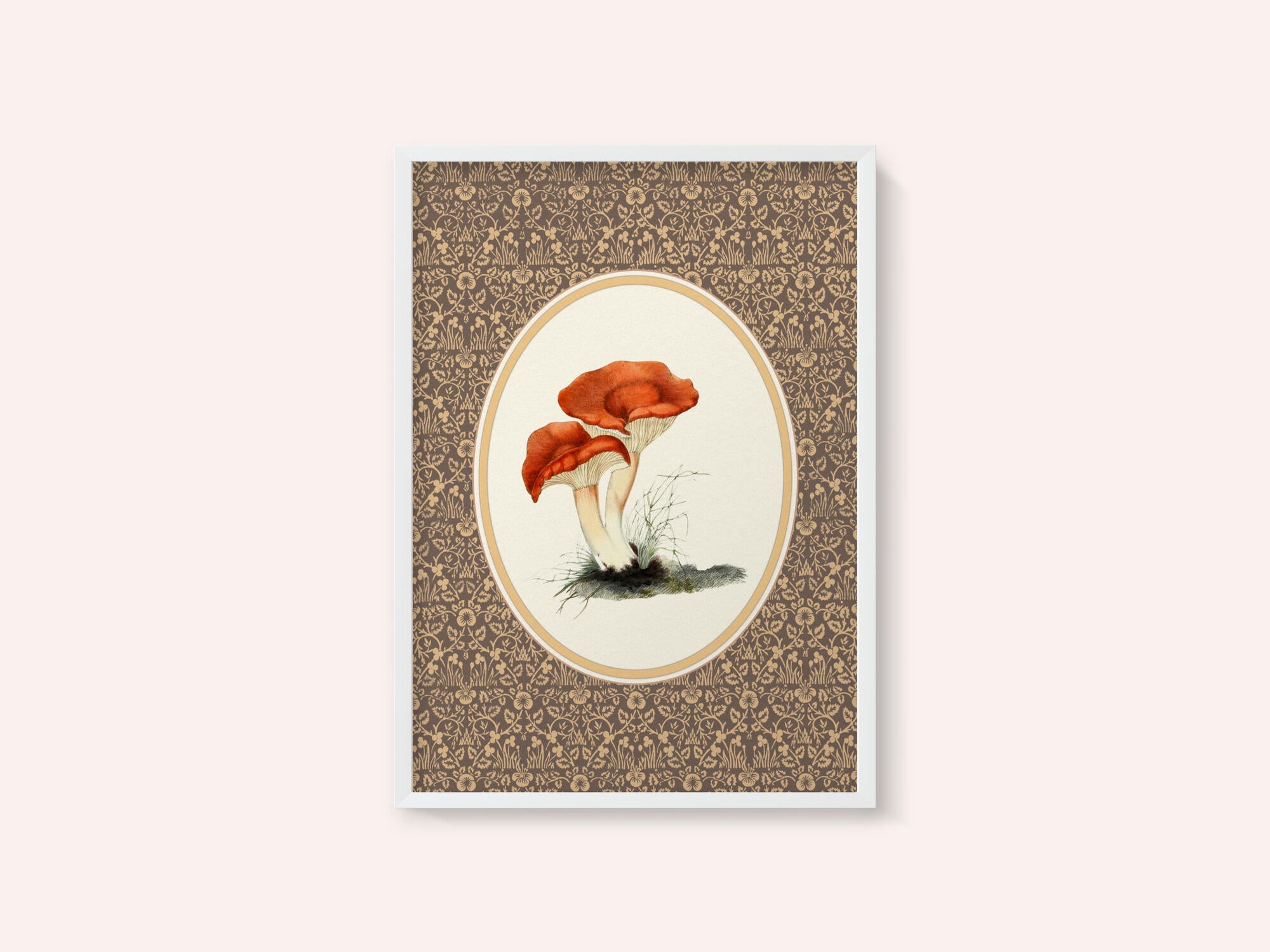 Vintage Mushroom Illustration