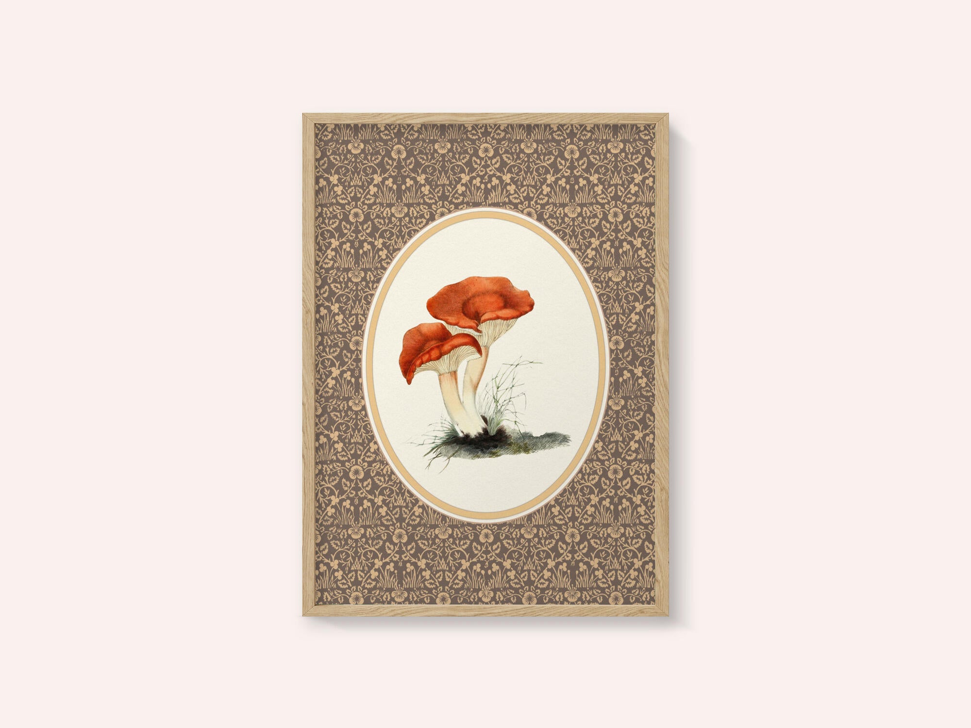 Vintage Mushroom Illustration