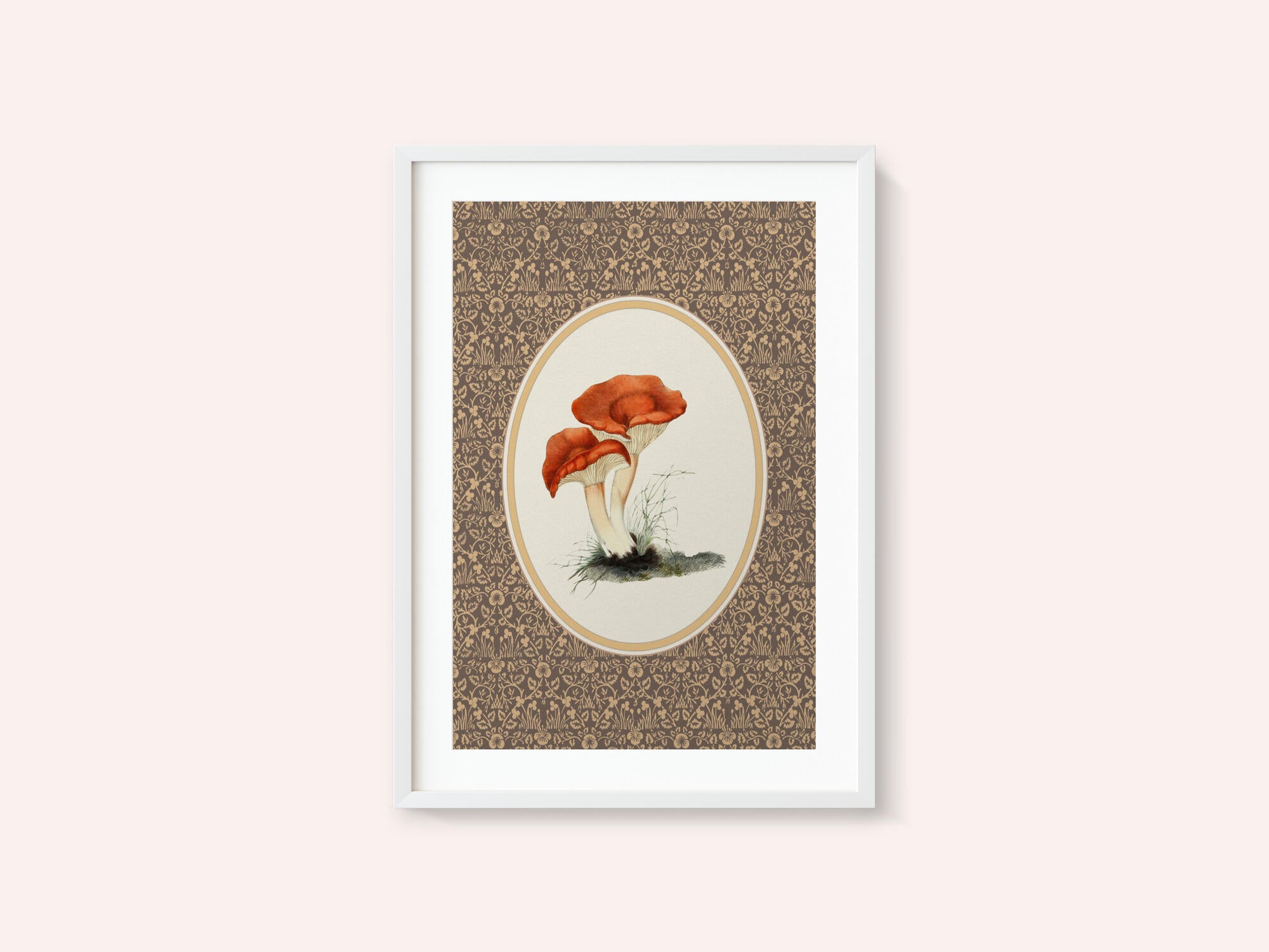 Vintage Mushroom Illustration