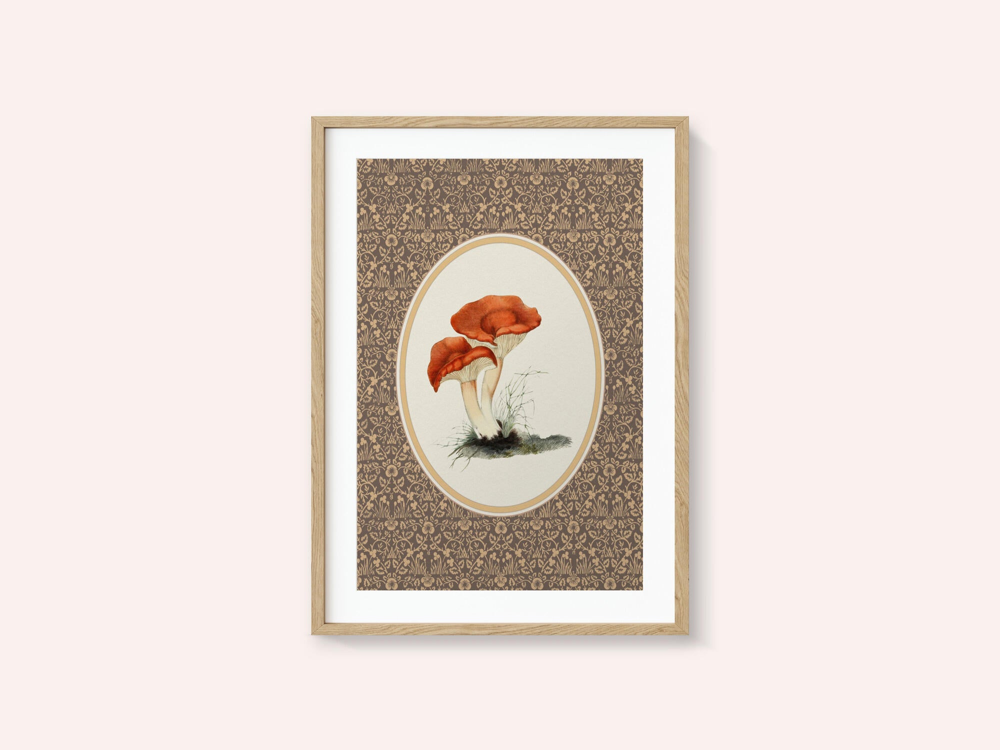 Vintage Mushroom Illustration