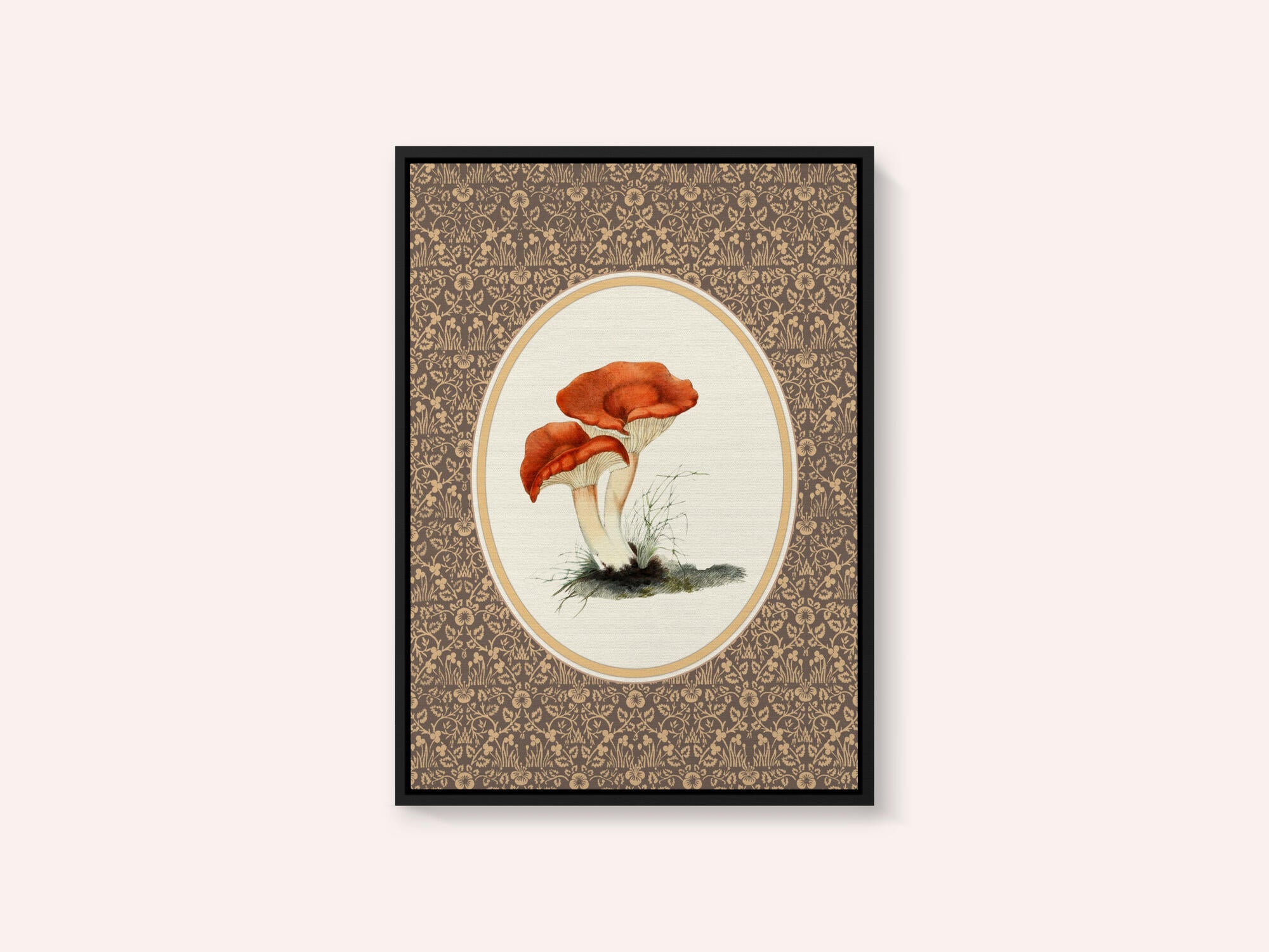 Vintage Mushroom Illustration