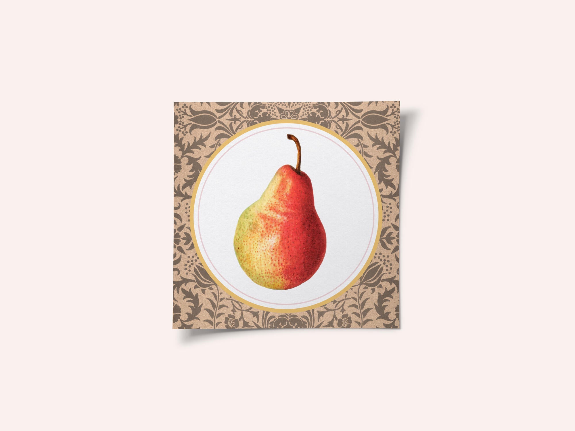 Elegant Botanical Pear