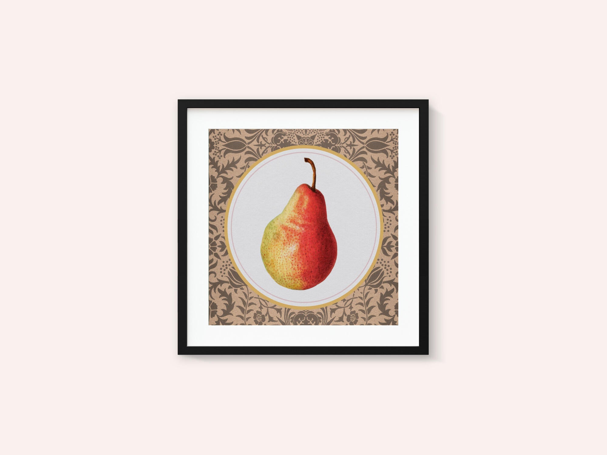 Elegant Botanical Pear
