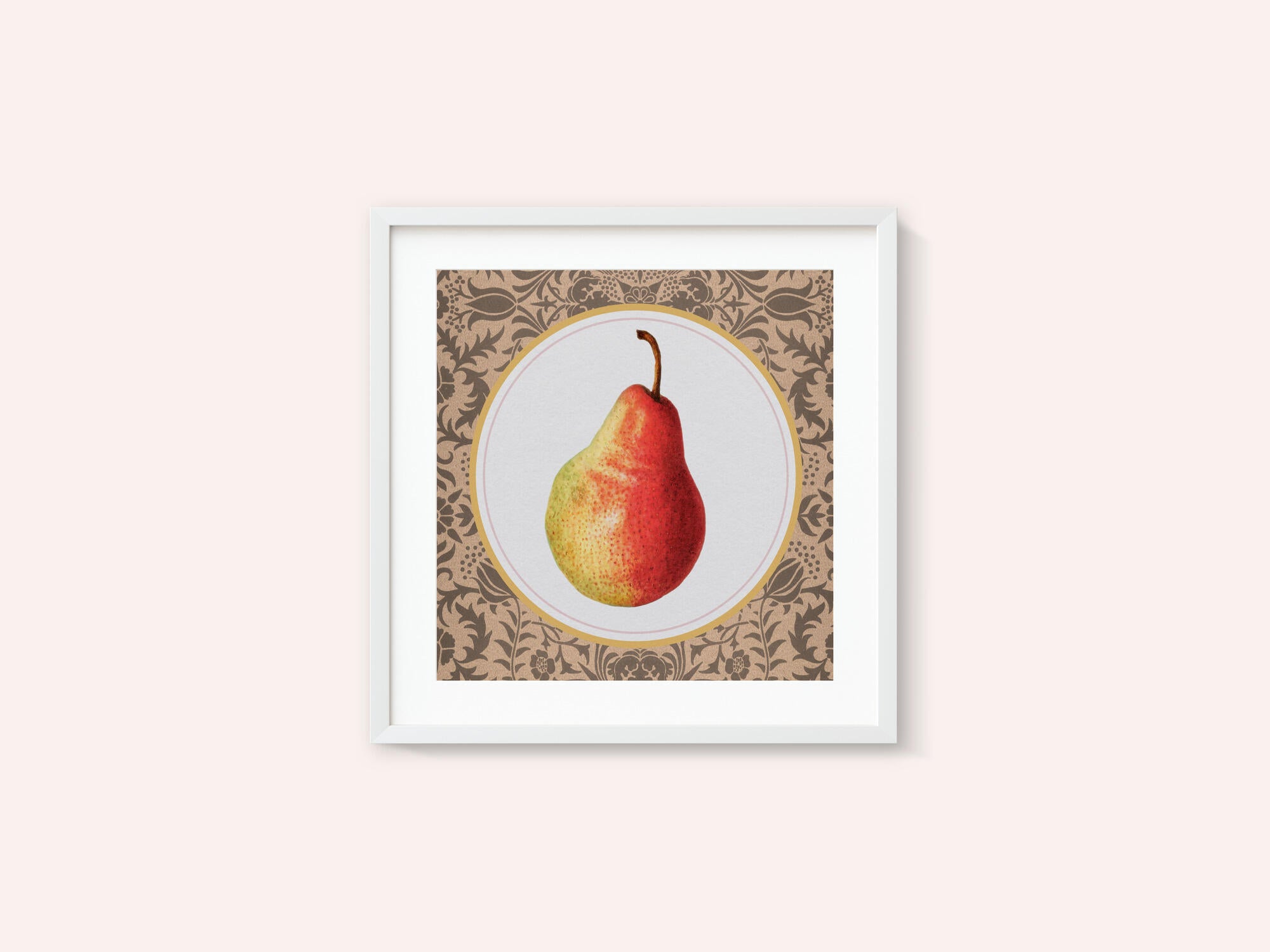 Elegant Botanical Pear