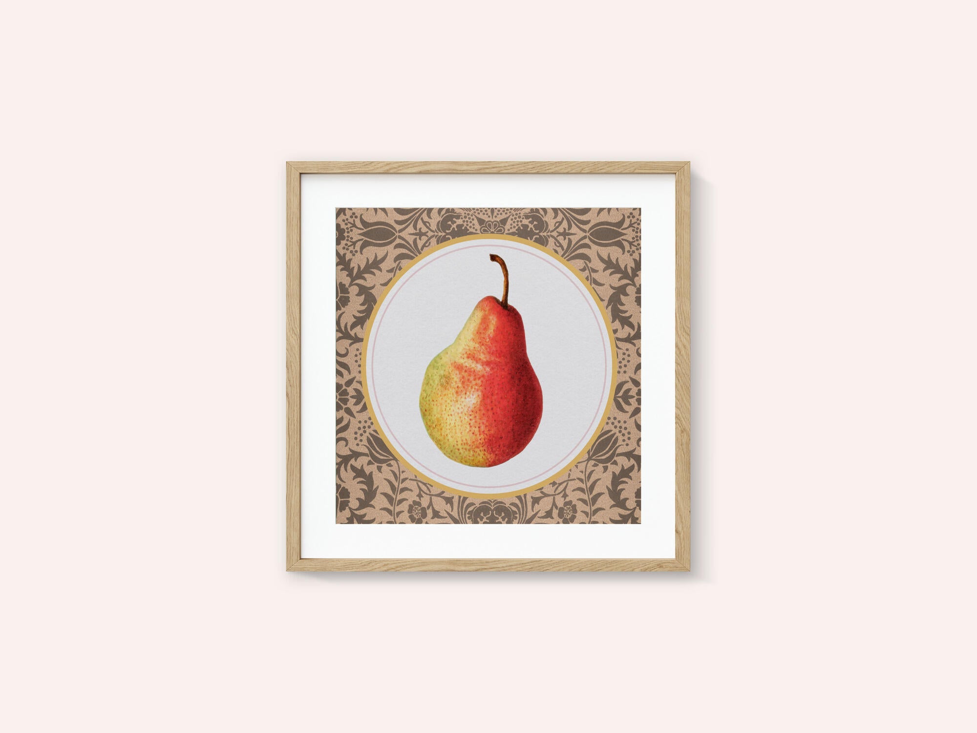 Elegant Botanical Pear