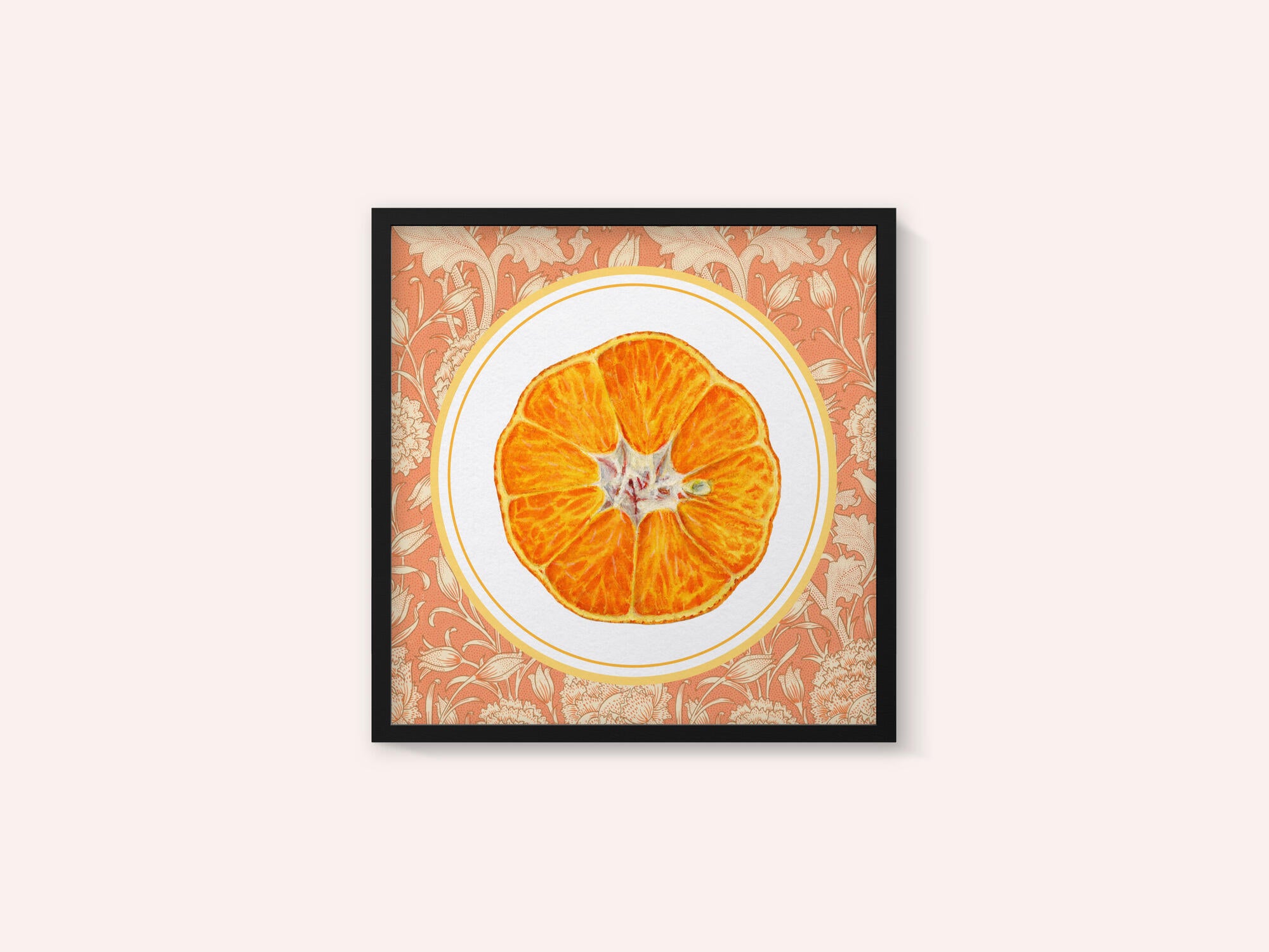 Vibrant Orange Slice