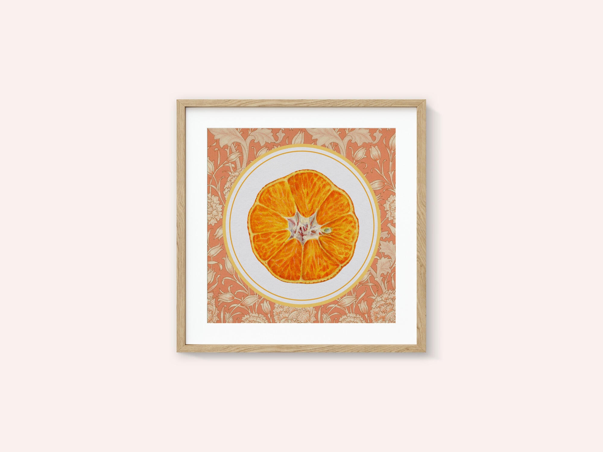 Vibrant Orange Slice