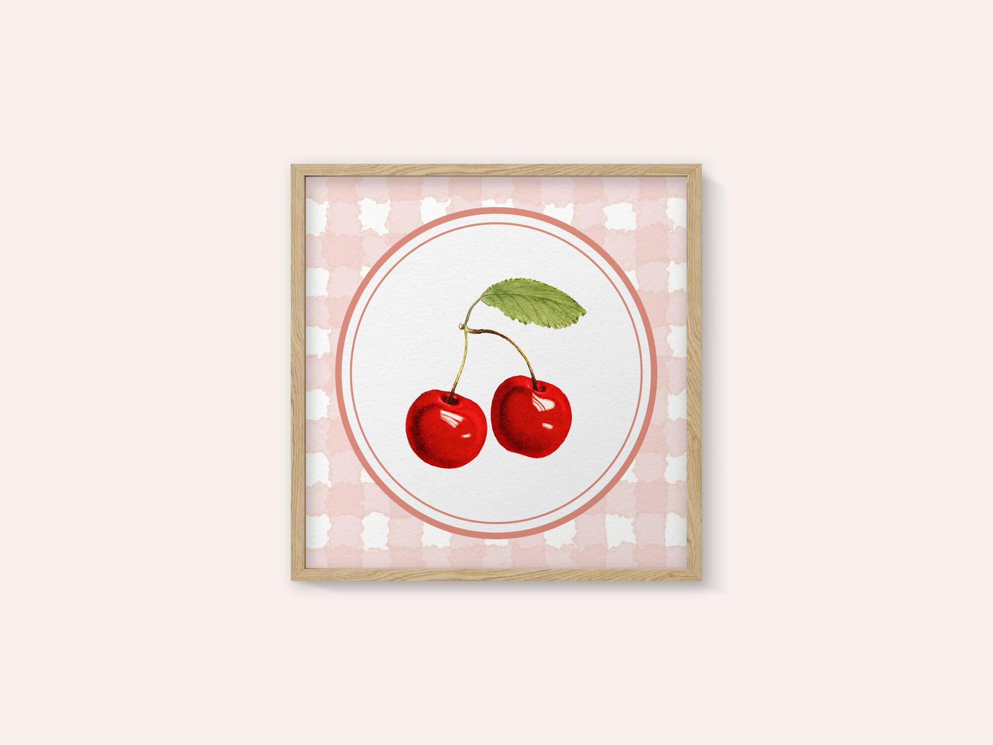 Gingham Cherry Sweetness