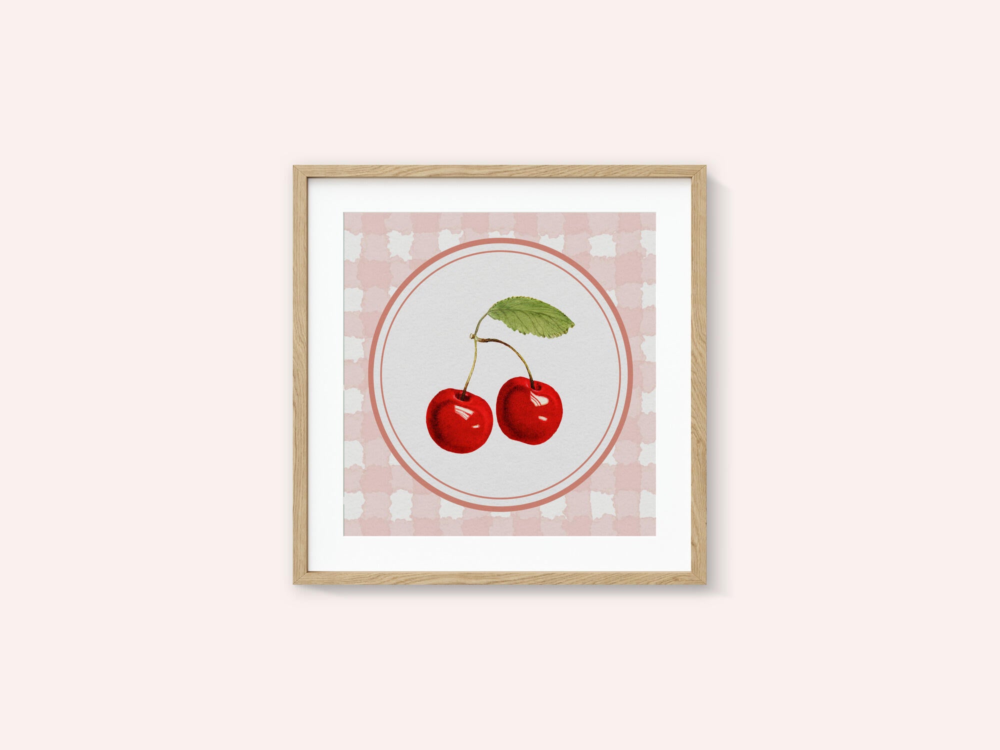 Gingham Cherry Sweetness