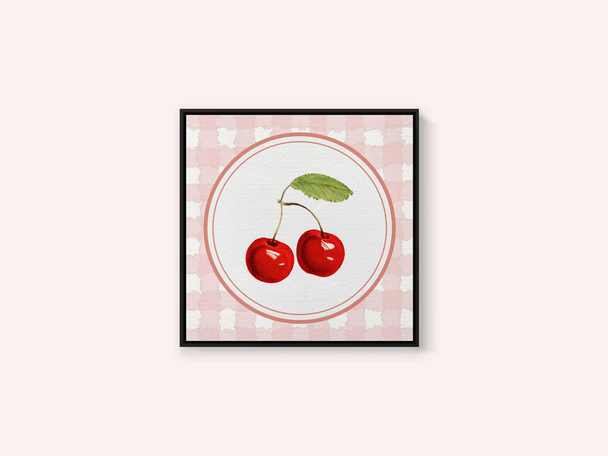 Gingham Cherry Sweetness