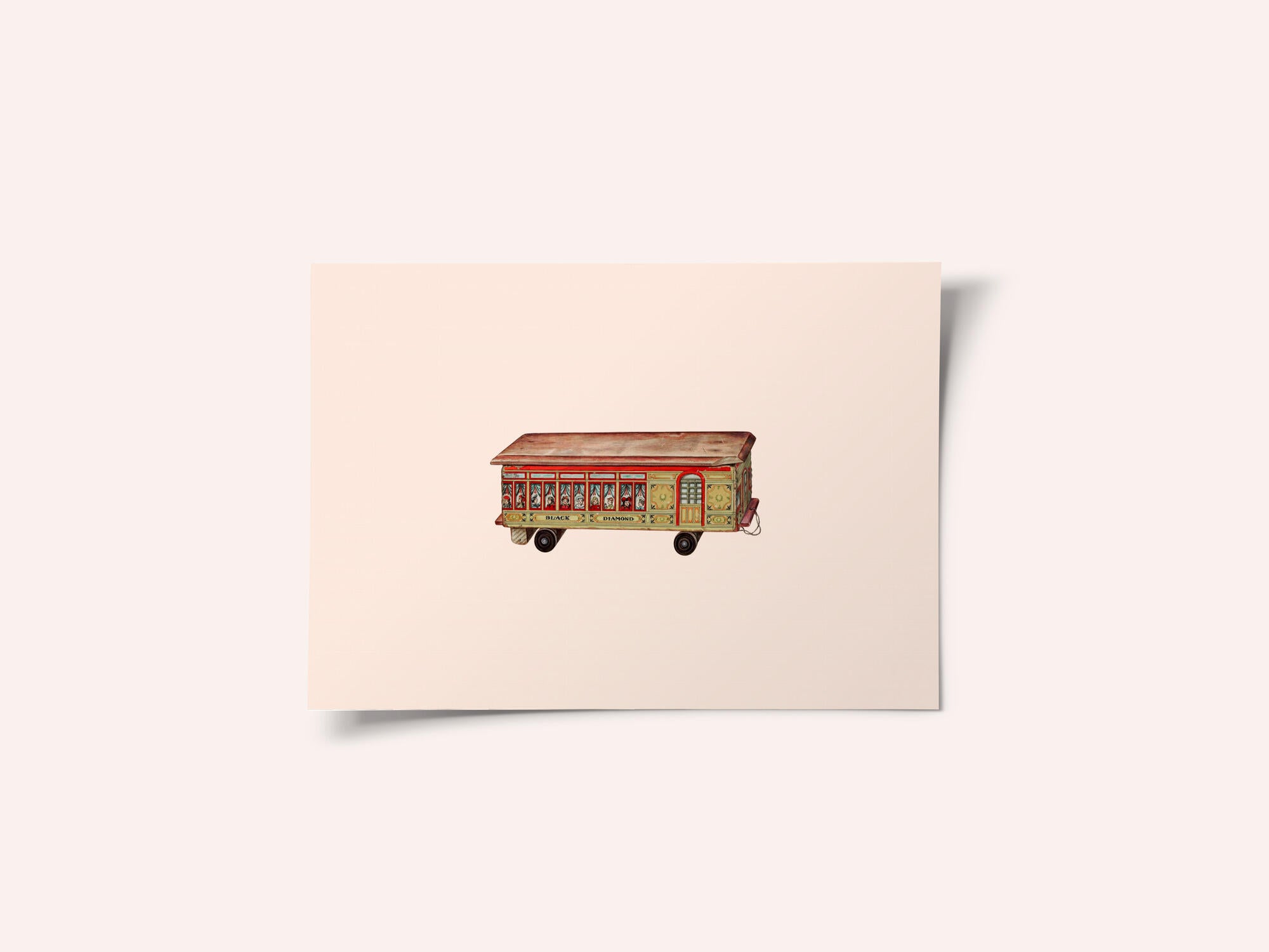 Vintage Streetcar Toy