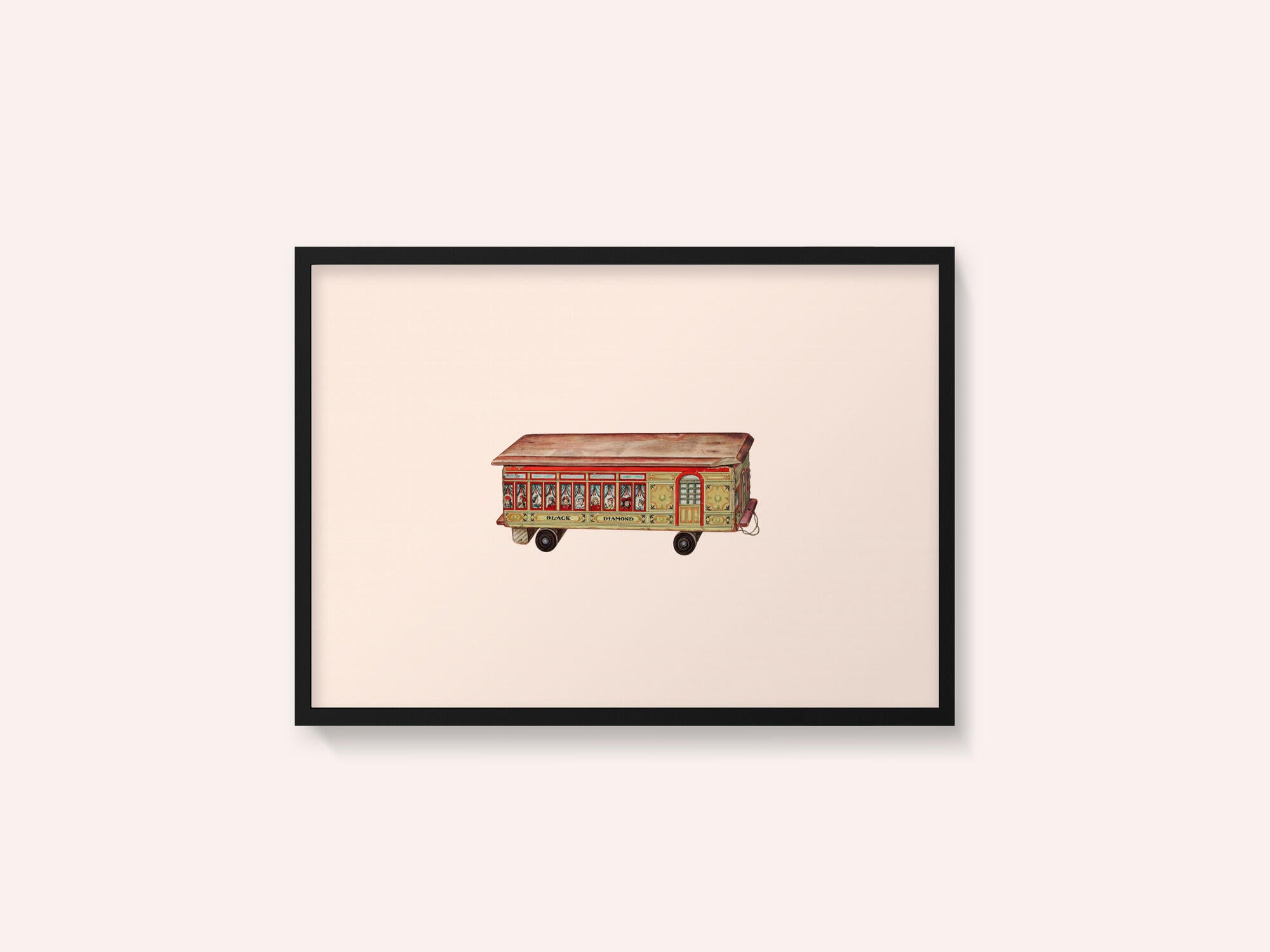 Vintage Streetcar Toy