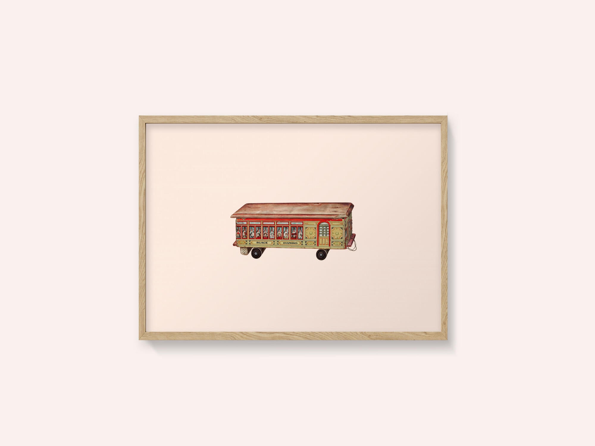 Vintage Streetcar Toy