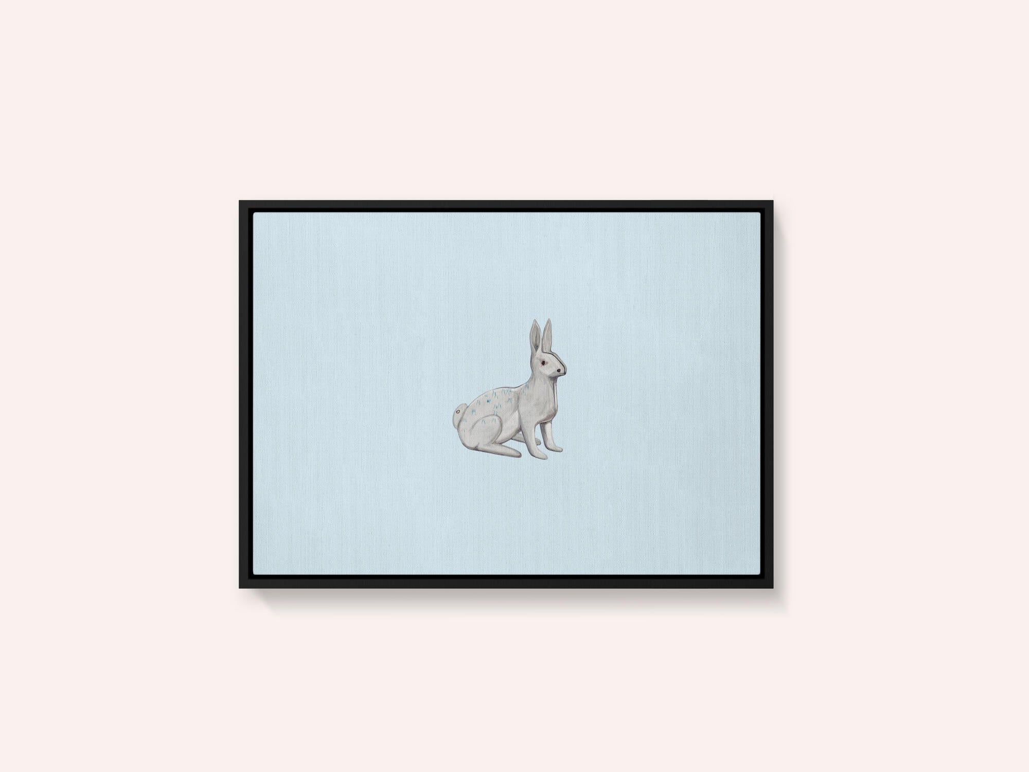 Serene White Rabbit