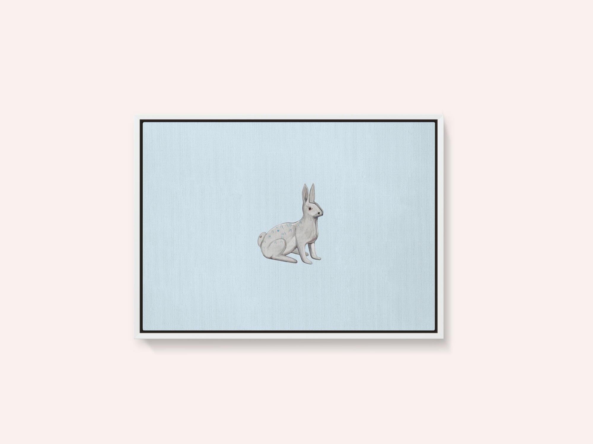 Serene White Rabbit