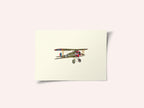 Vintage Biplane Model