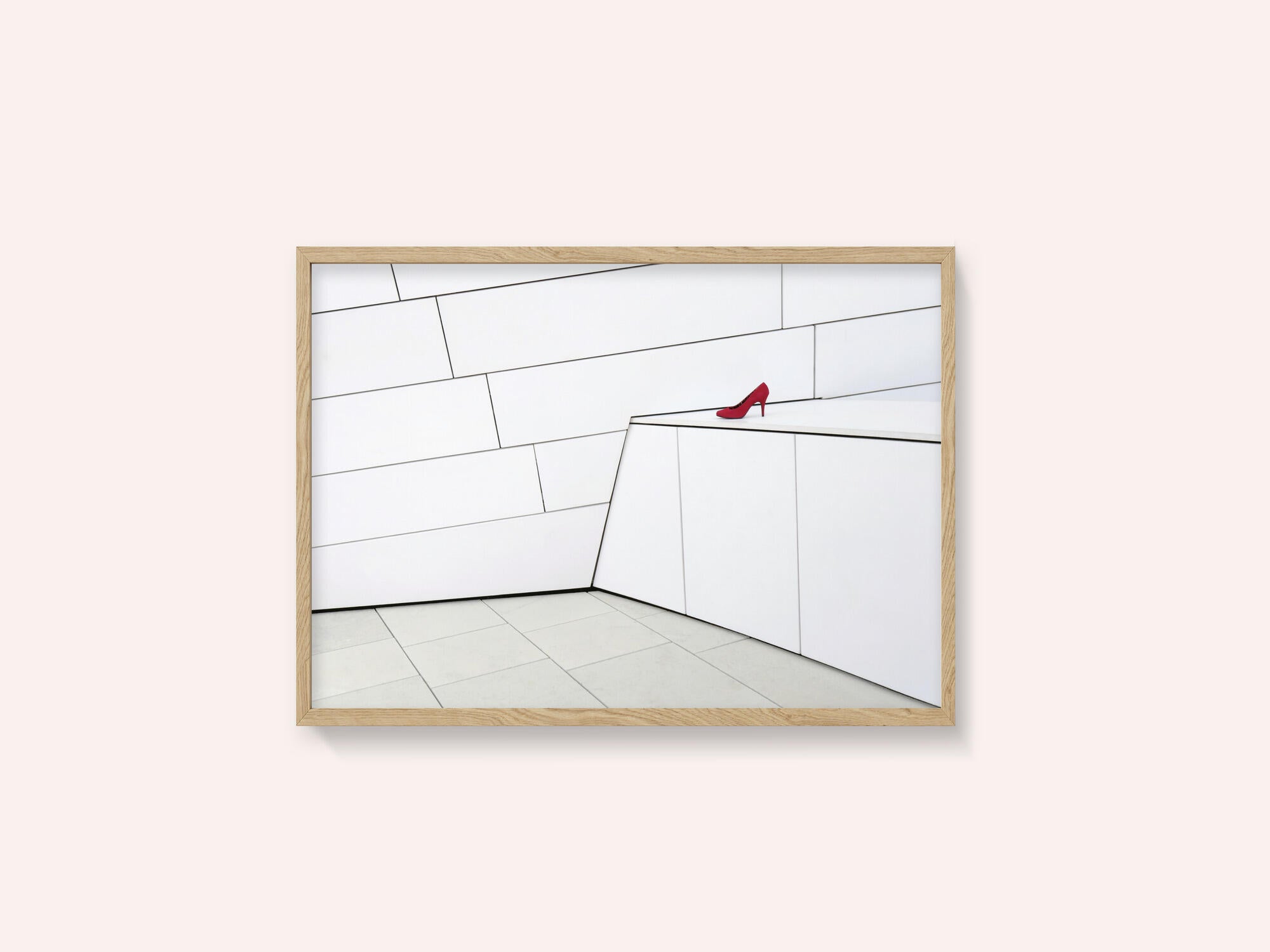 Modern Red Shoe