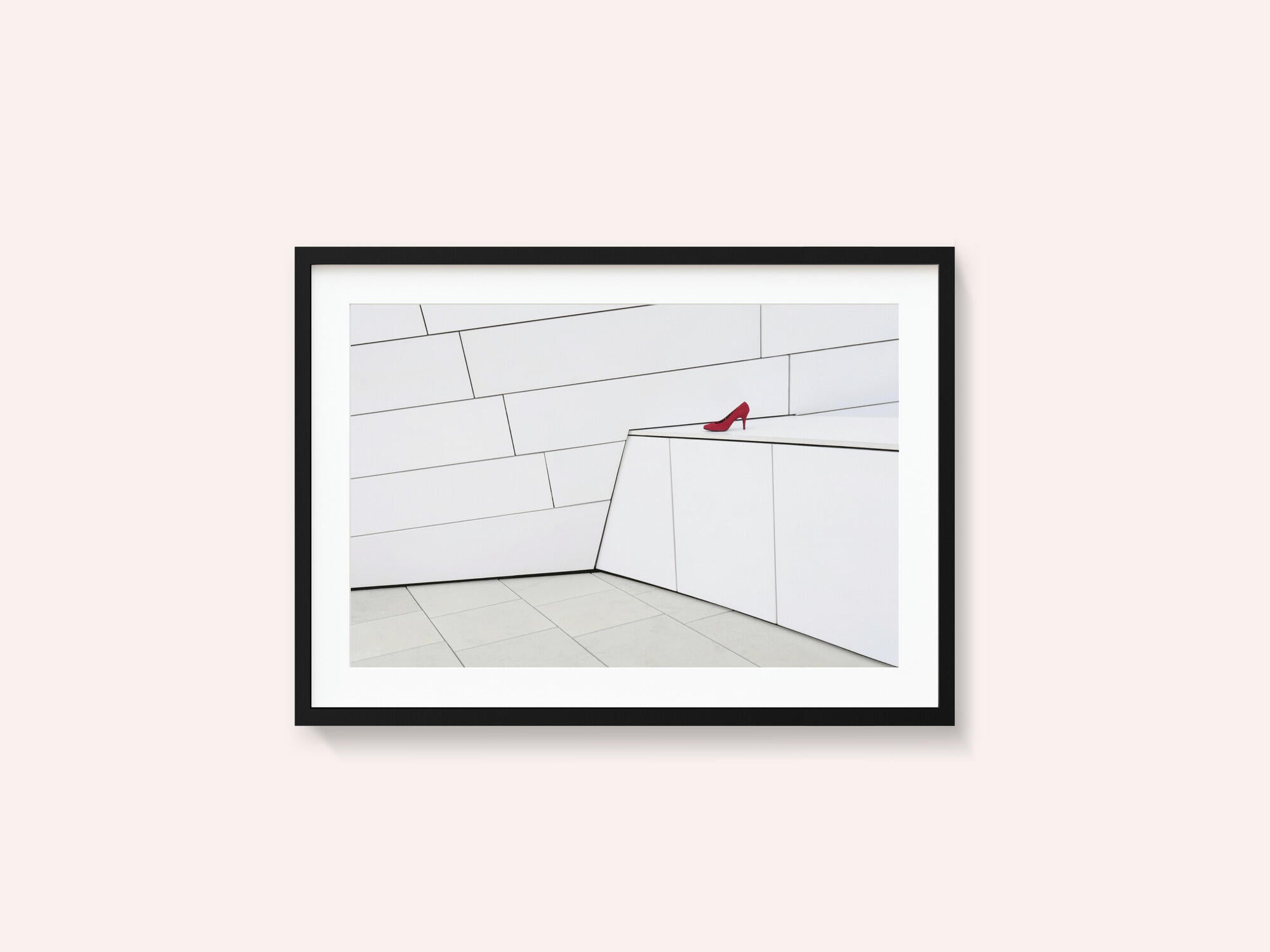 Modern Red Shoe