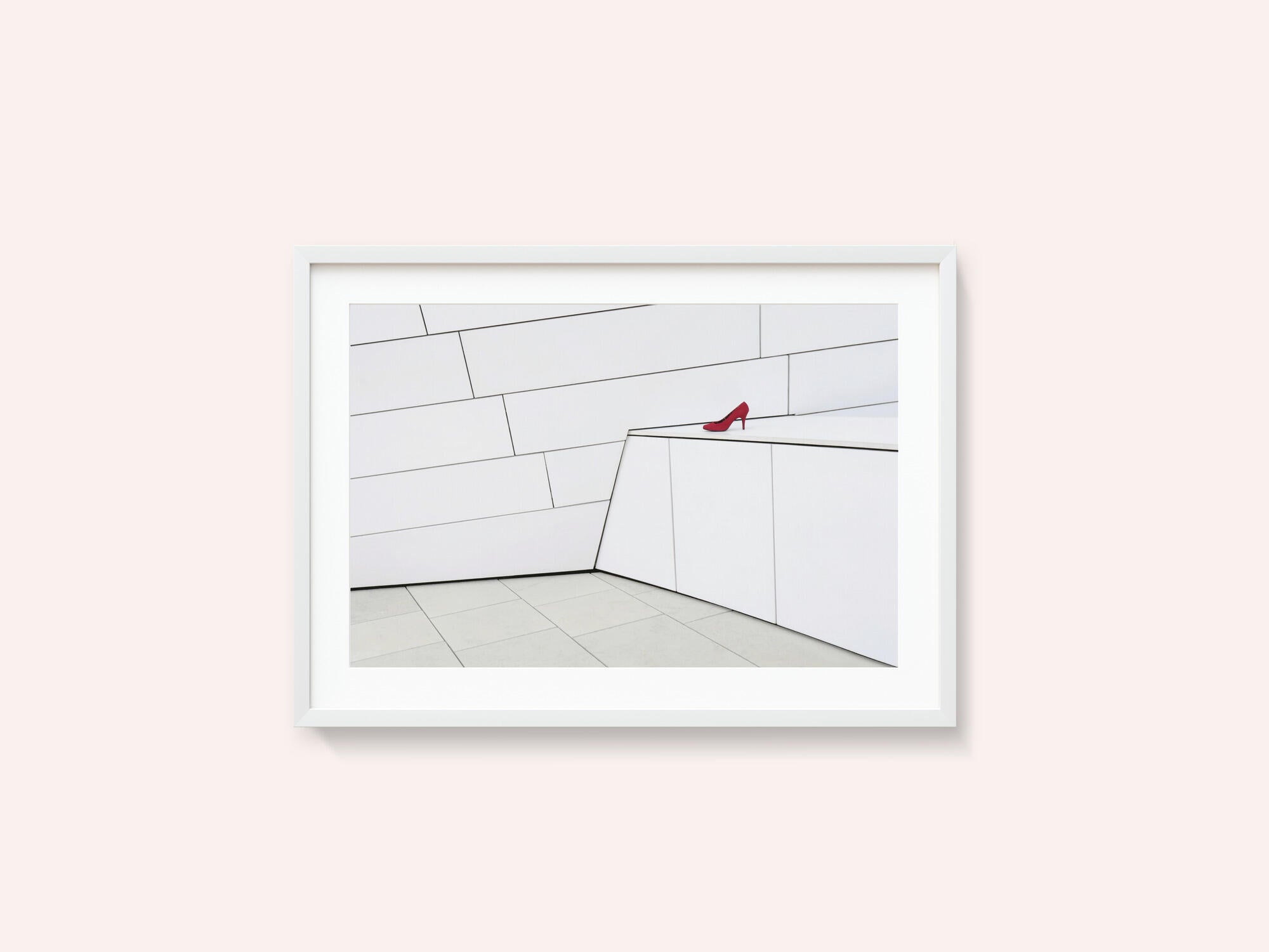 Modern Red Shoe