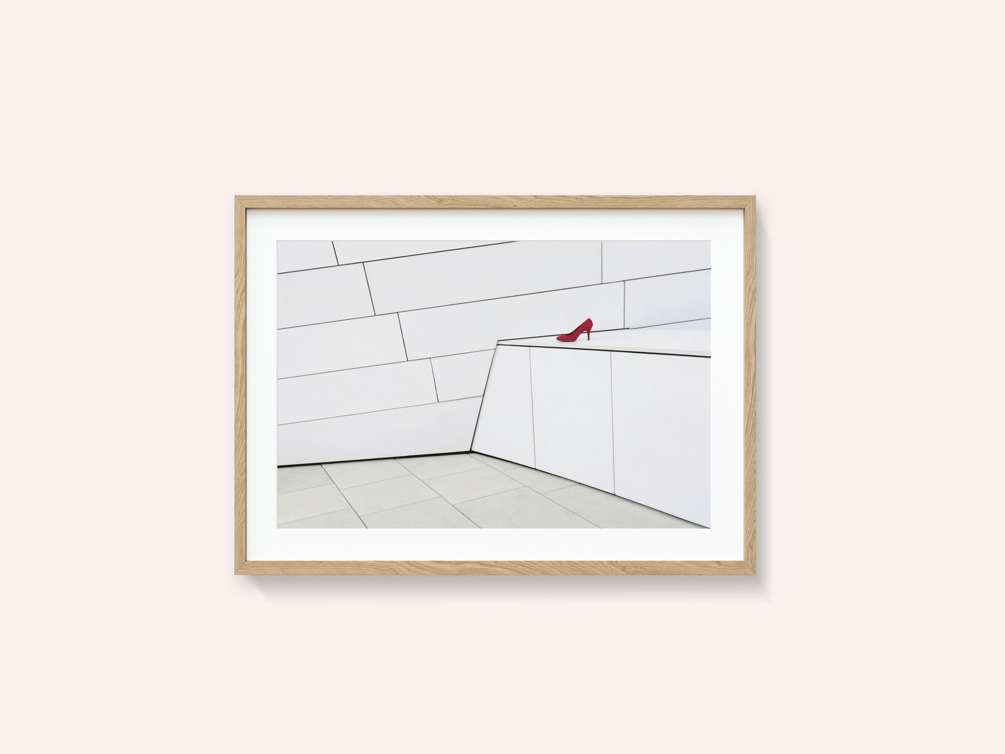 Modern Red Shoe